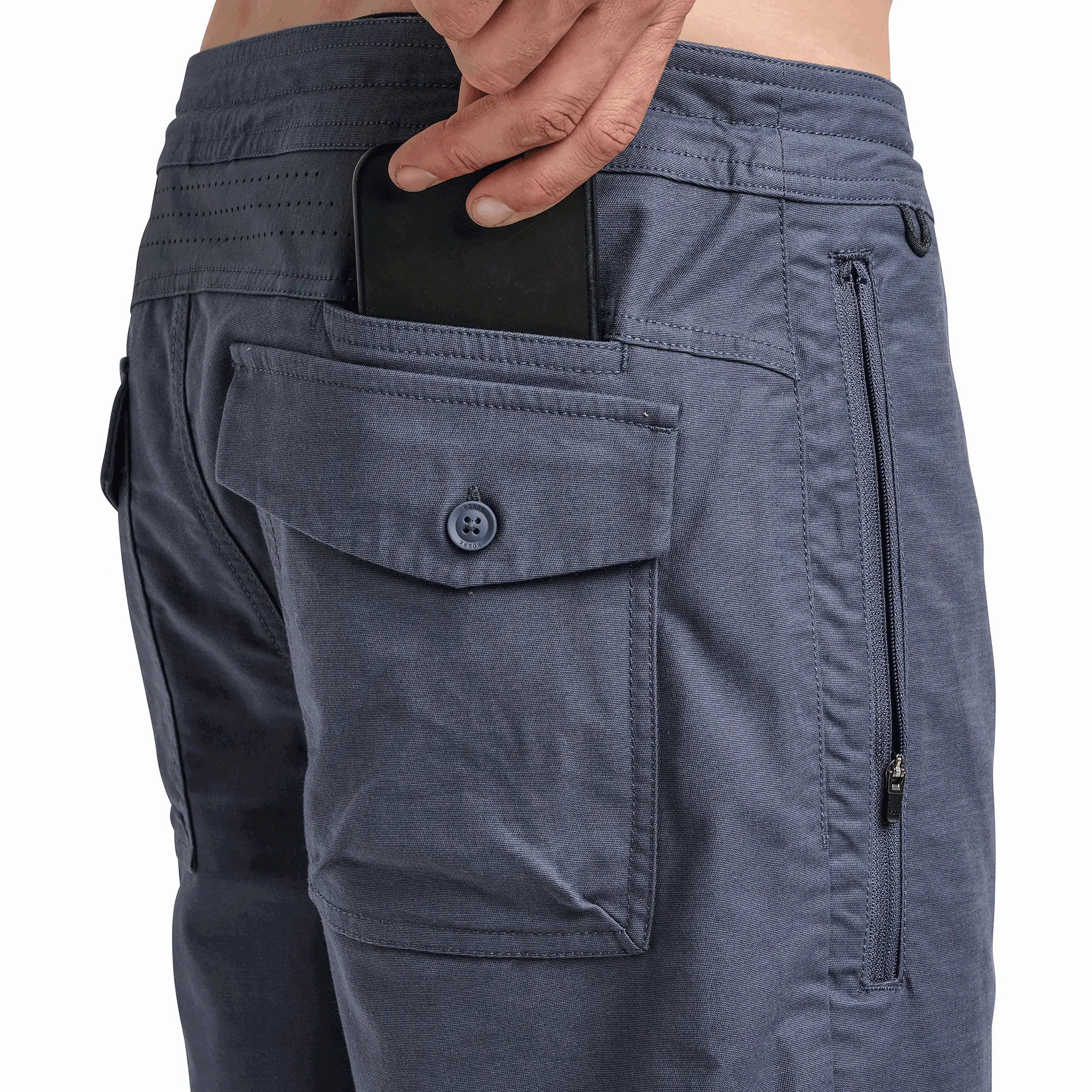 Layover 2.0 Shorts - Blue sold by Roark product image thumbnail 5