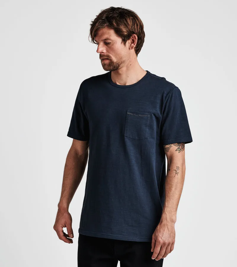 Well Worn Midweight Organic Tee - Navy sold by Roark product image thumbnail 2