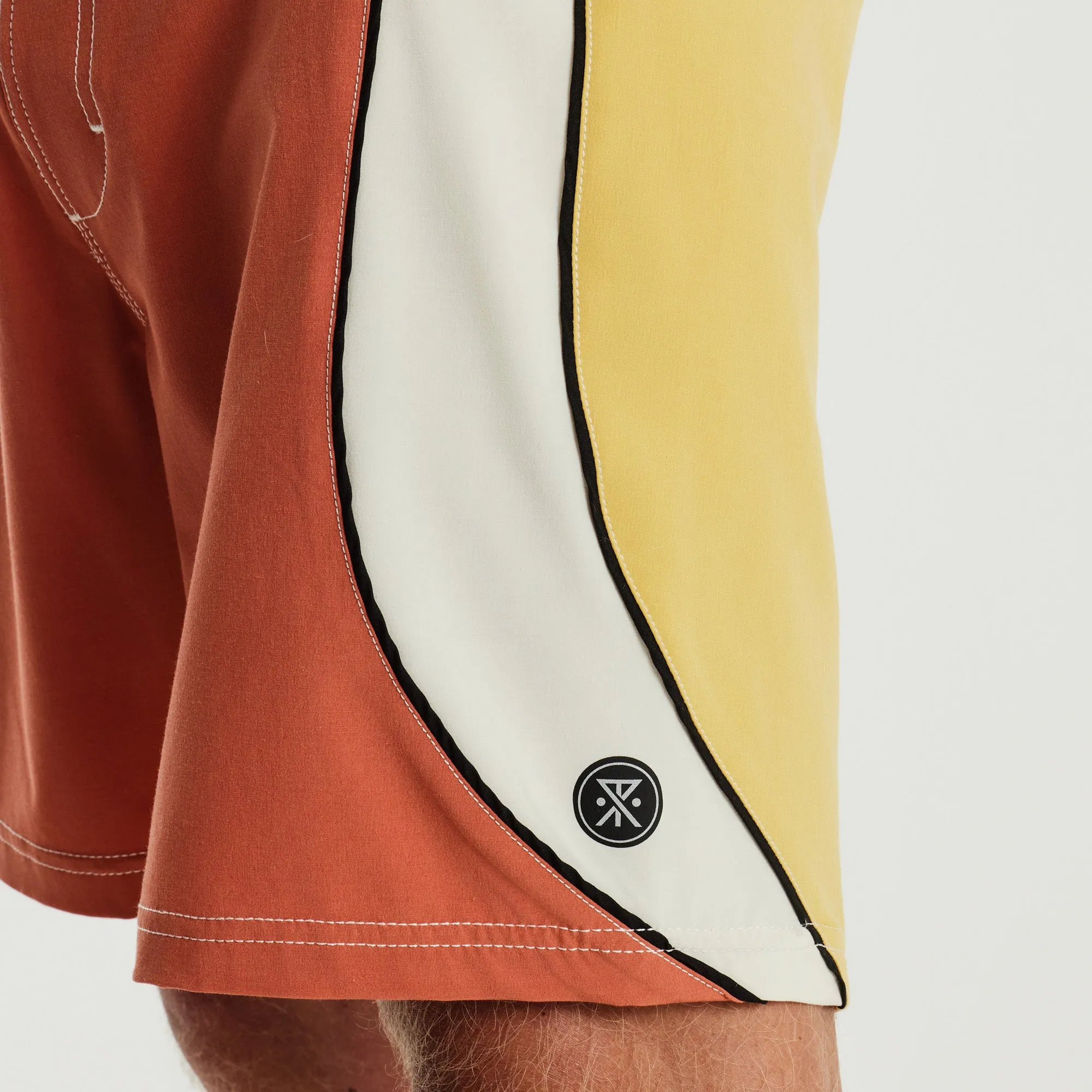 Passage Y2K Boardshorts 17" - Saffron Red sold by Roark product image thumbnail 4