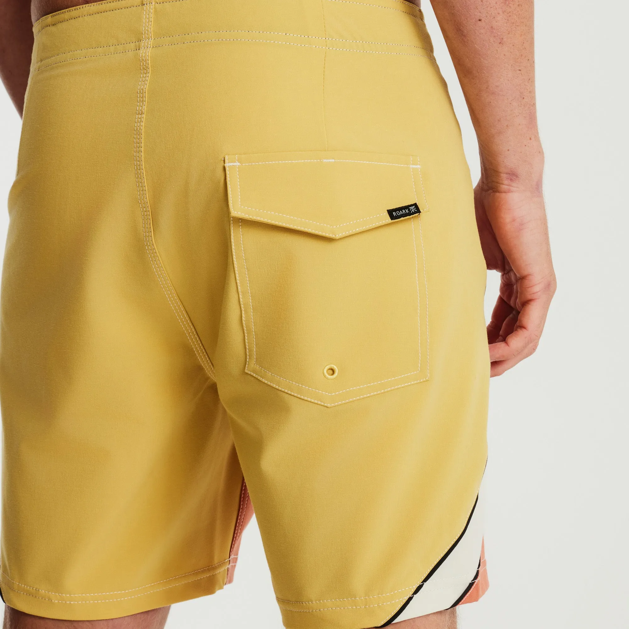 Passage Y2K Boardshorts 17" - Saffron Red sold by Roark product image thumbnail 5