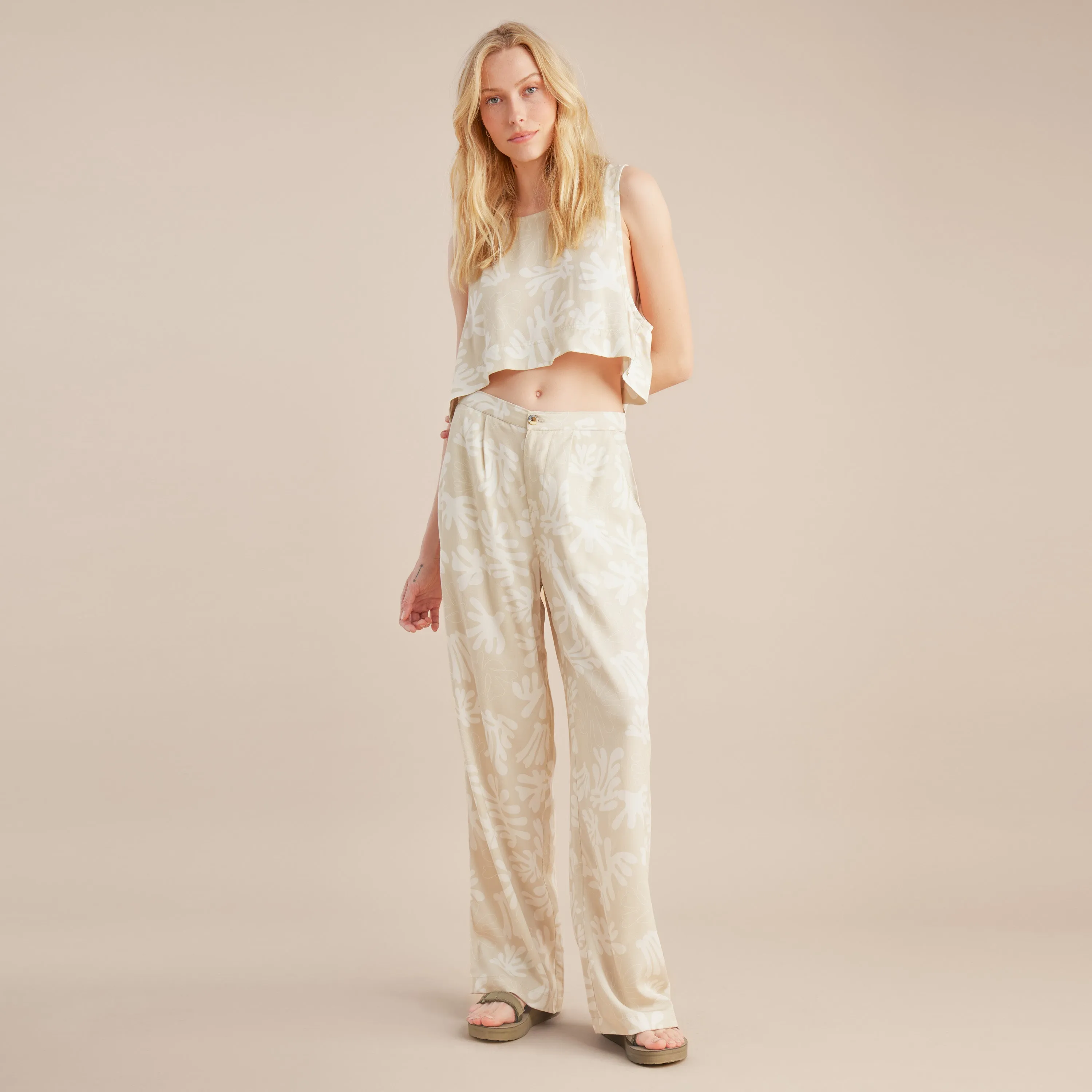 PIC Tank Top - Bone sold by Roark product image thumbnail 3