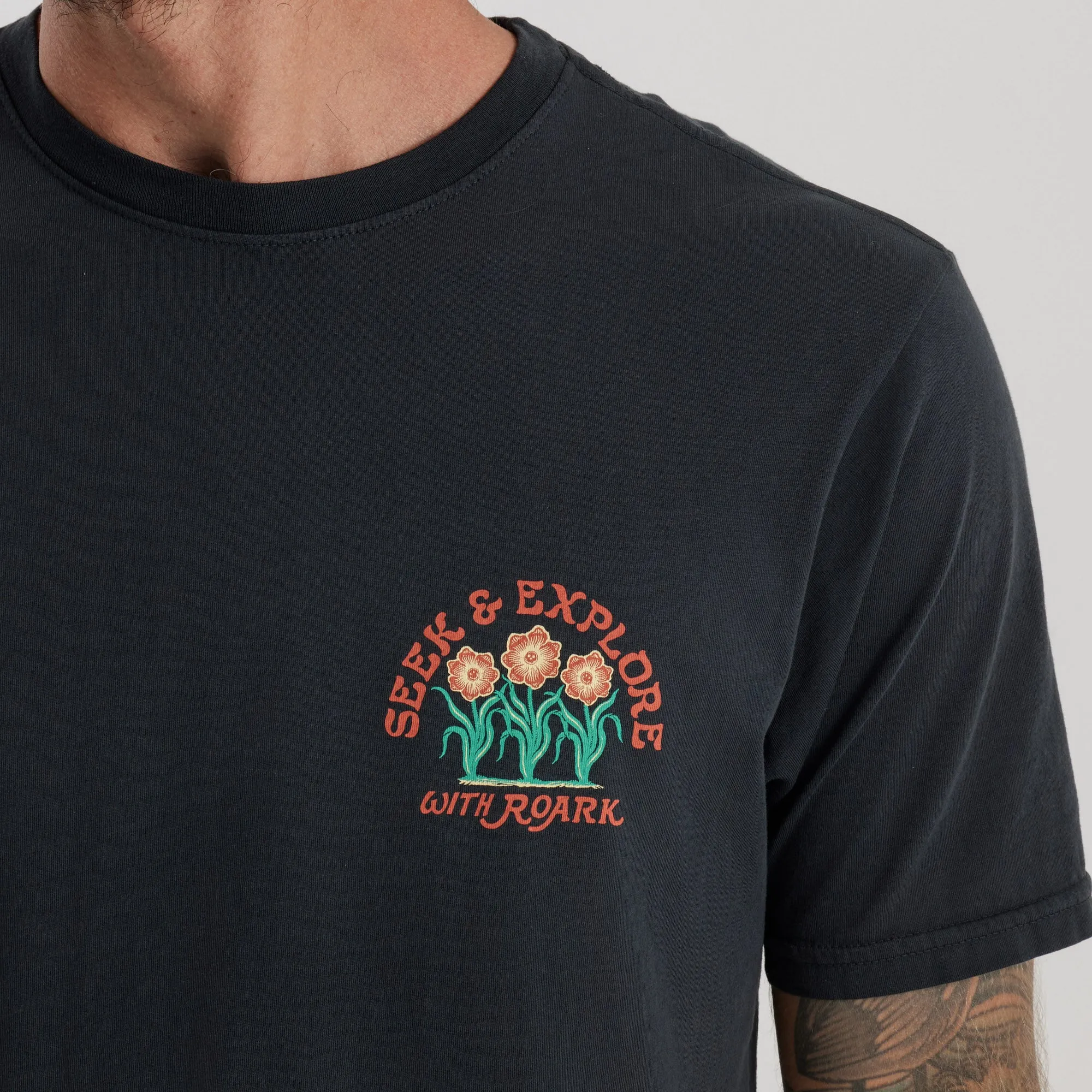 Seek & Explore Premium Tee - Black sold by Roark product image thumbnail 4