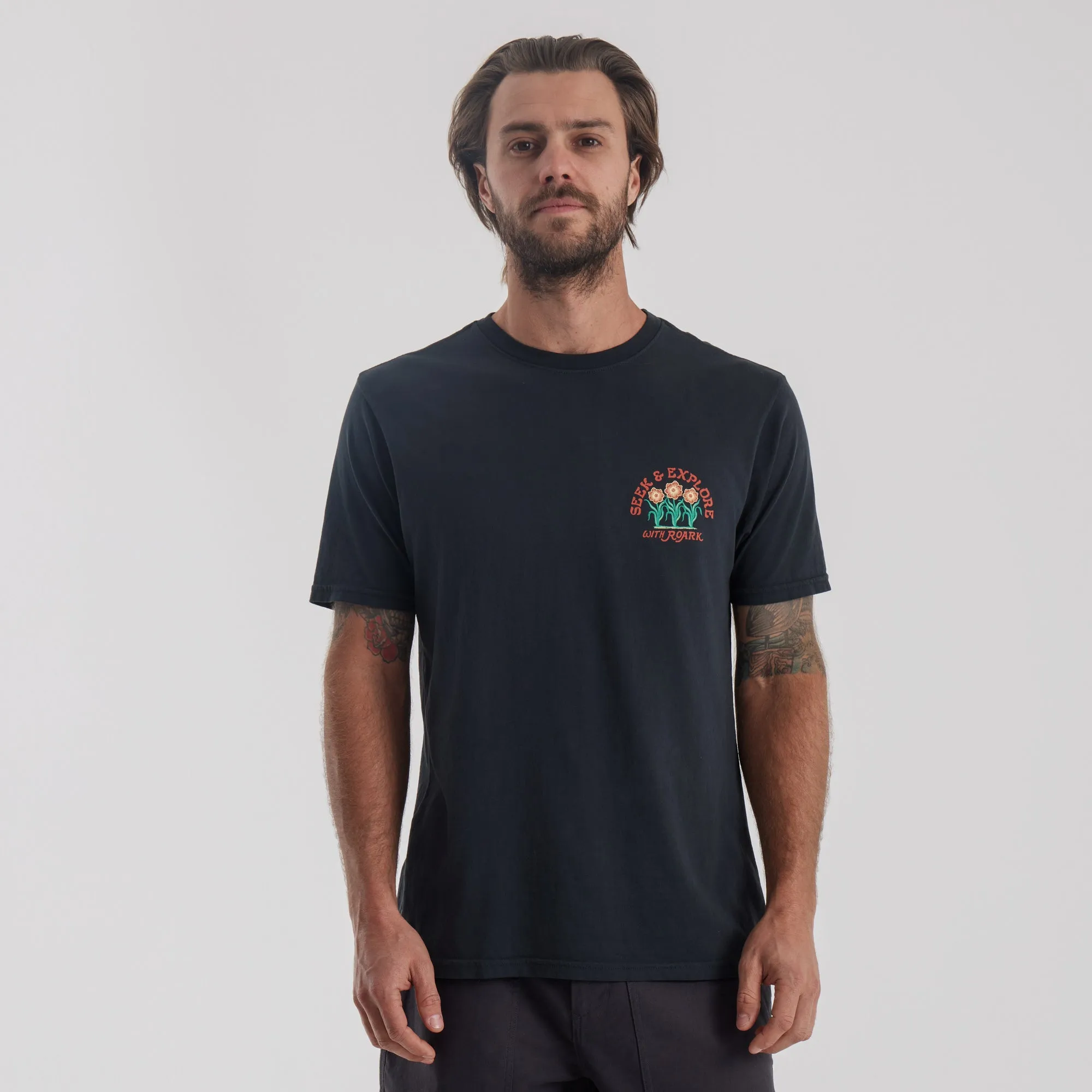 Seek & Explore Premium Tee - Black sold by Roark product image thumbnail 2