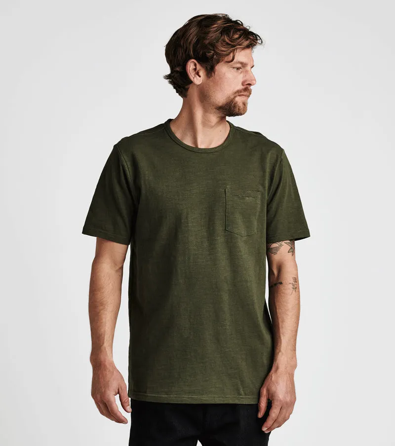 Well Worn Midweight Organic Tee - Dark Military sold by Roark product image thumbnail 2