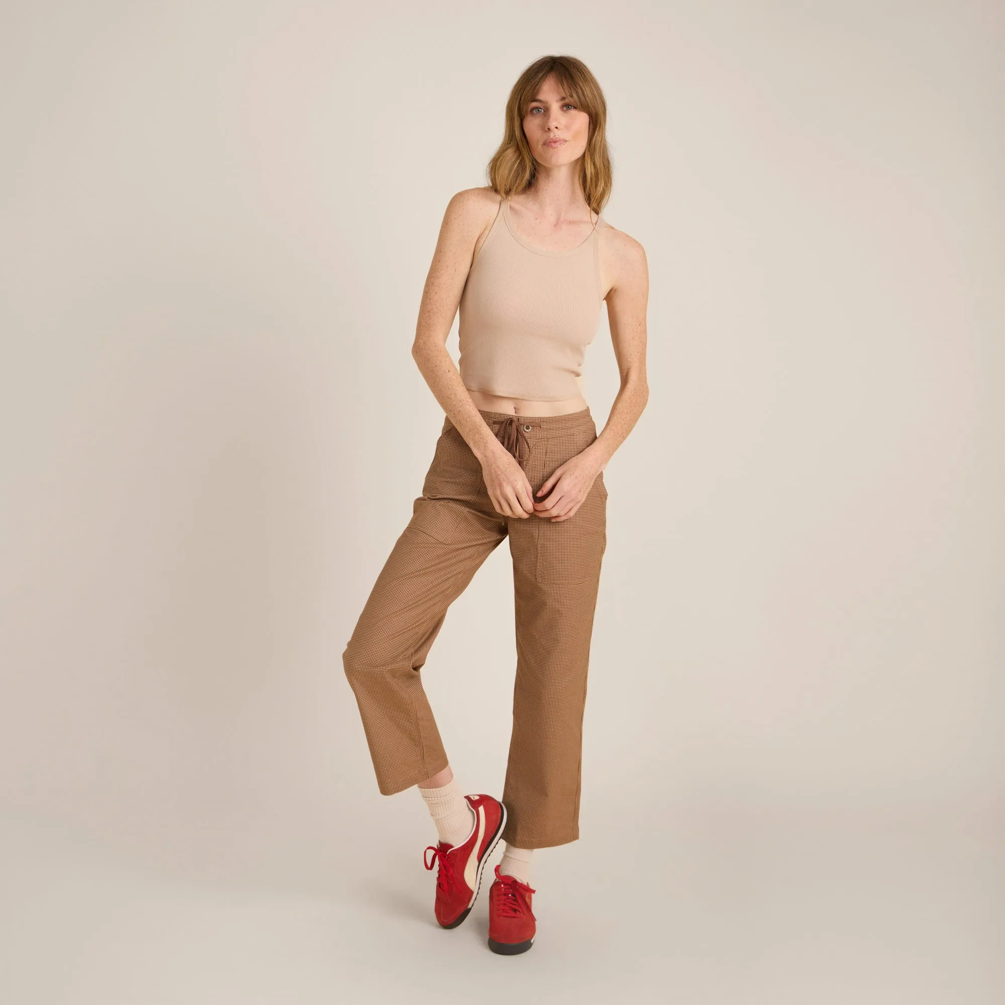 Wind Worn Tank Top - Toasted Almond sold by Roark product image thumbnail 4