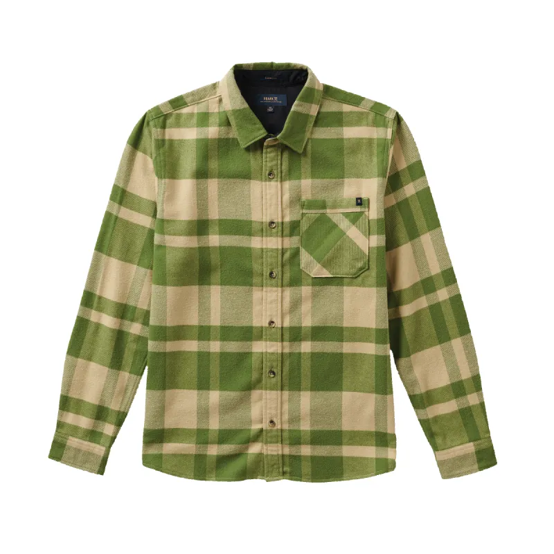 Crossroads Organic Cotton Flannel - Fern made by Roark