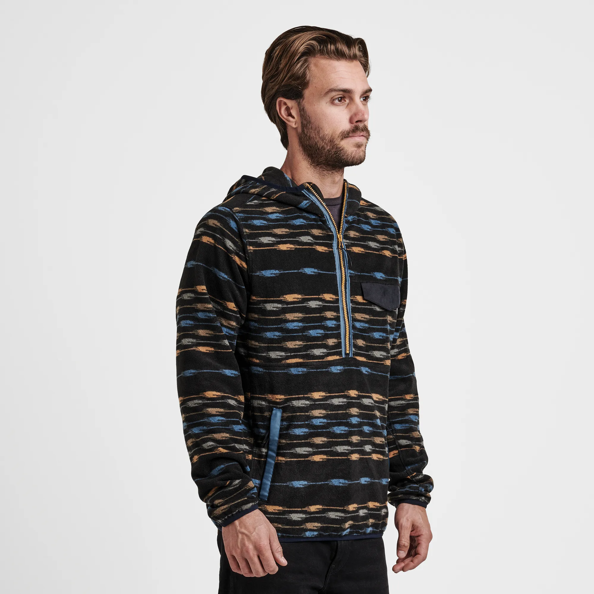 Barra Scrambler Hoodie - Dark Navy Sosho sold by Roark product image thumbnail 5