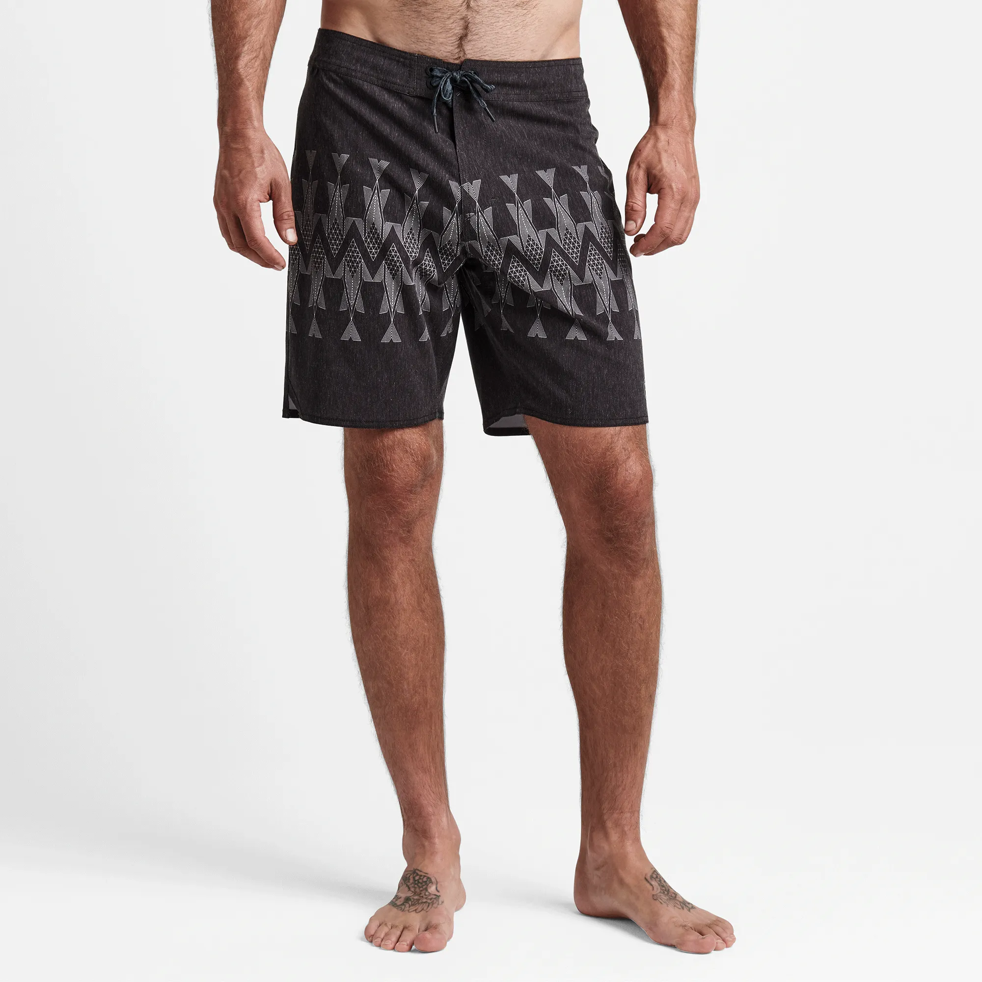 Passage Boardshorts 18" - Manawa Tapu Black sold by Roark product image thumbnail 2