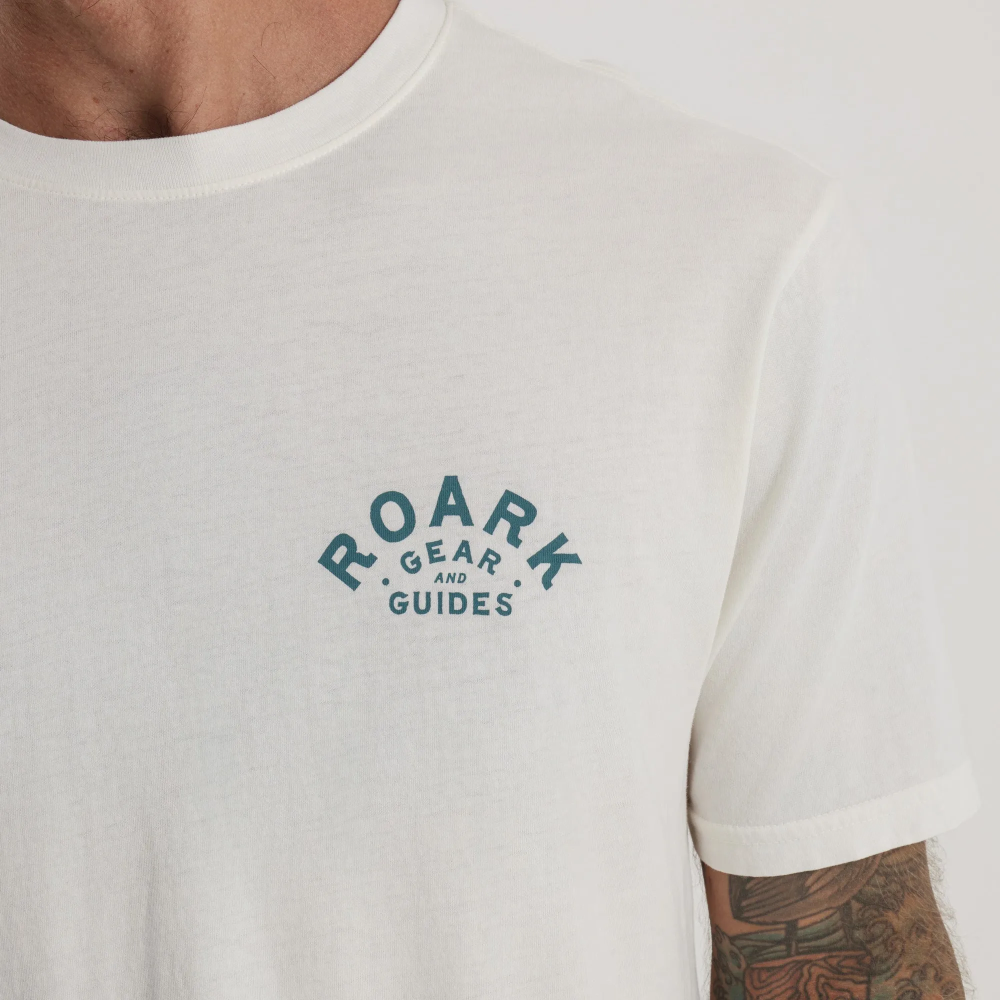Gear & Guides Premium Tee - Off White sold by Roark product image thumbnail 4