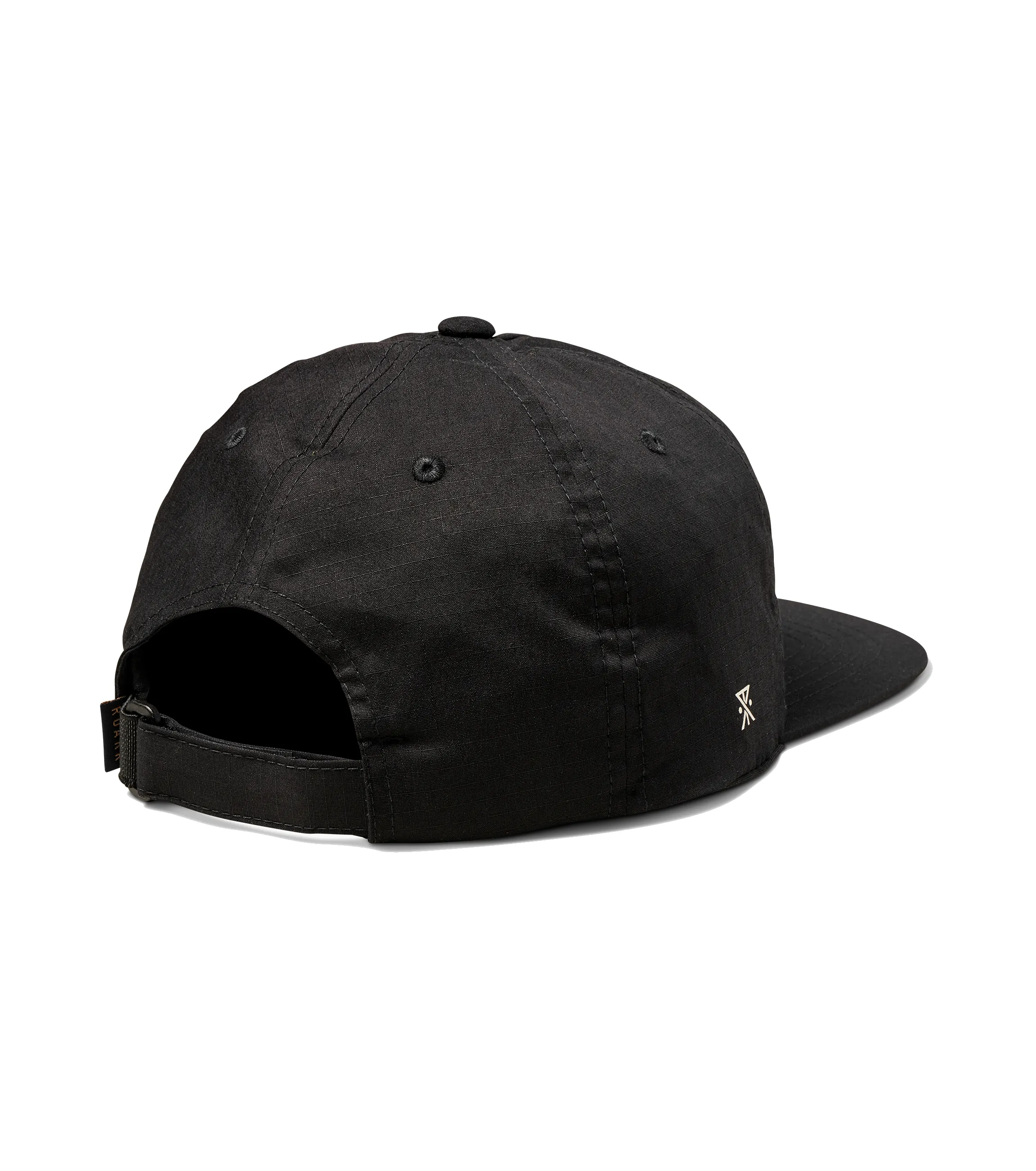 Wayward Youth 5 Panel Hat - Black sold by Roark product image thumbnail 2