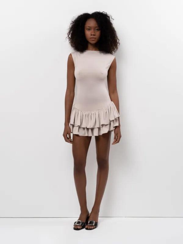 Ballerina Dress – Cream sold by BELLE the label