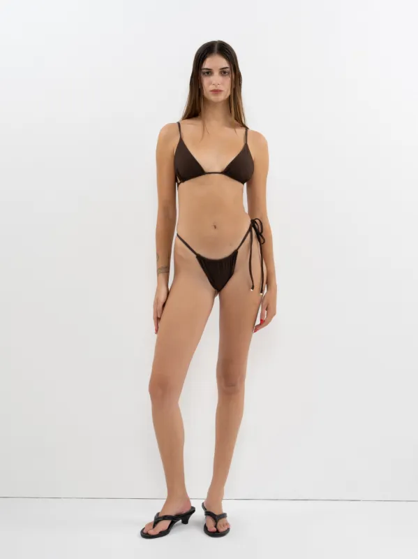 Palmera Top — Carob sold by BELLE the label