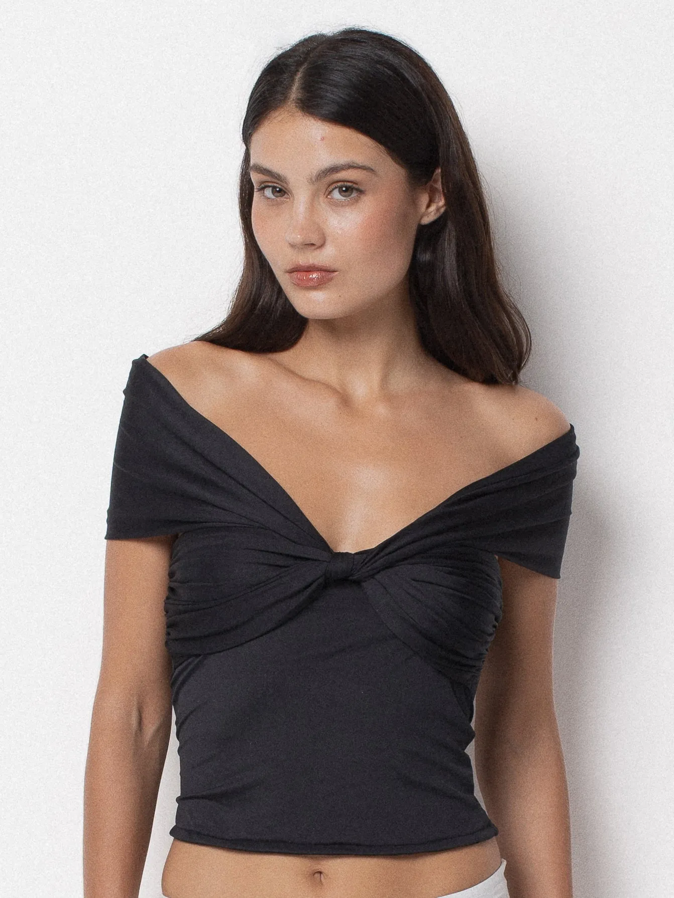 Peony Top - Black sold by BELLE the label