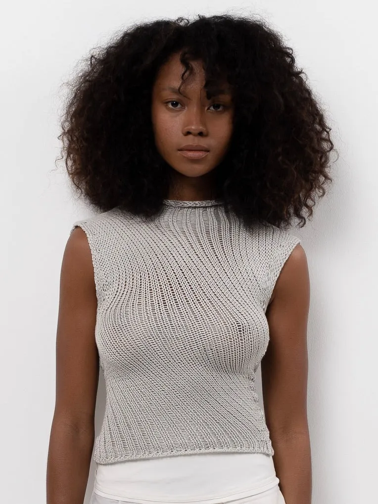 Gima Top – Silver sold by BELLE the label