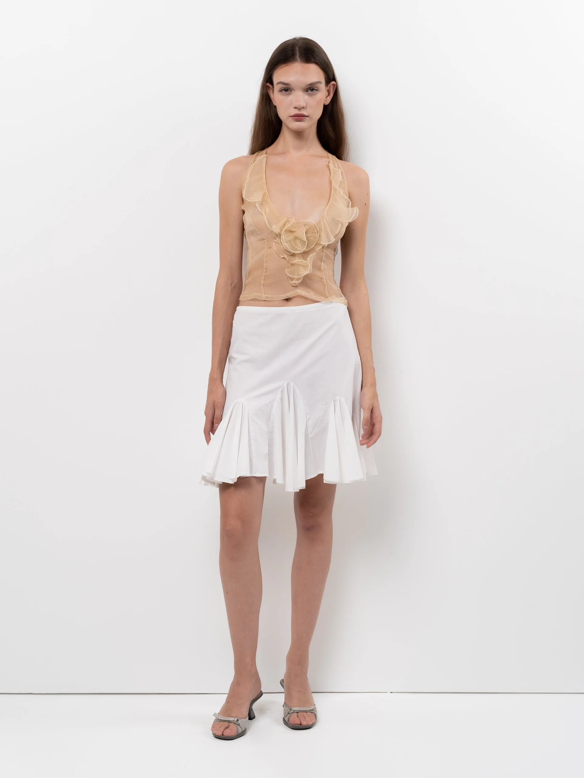 Organza Top – Peach sold by BELLE the label product image thumbnail 2