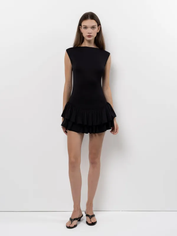 Ballerina Dress – Black sold by BELLE the label