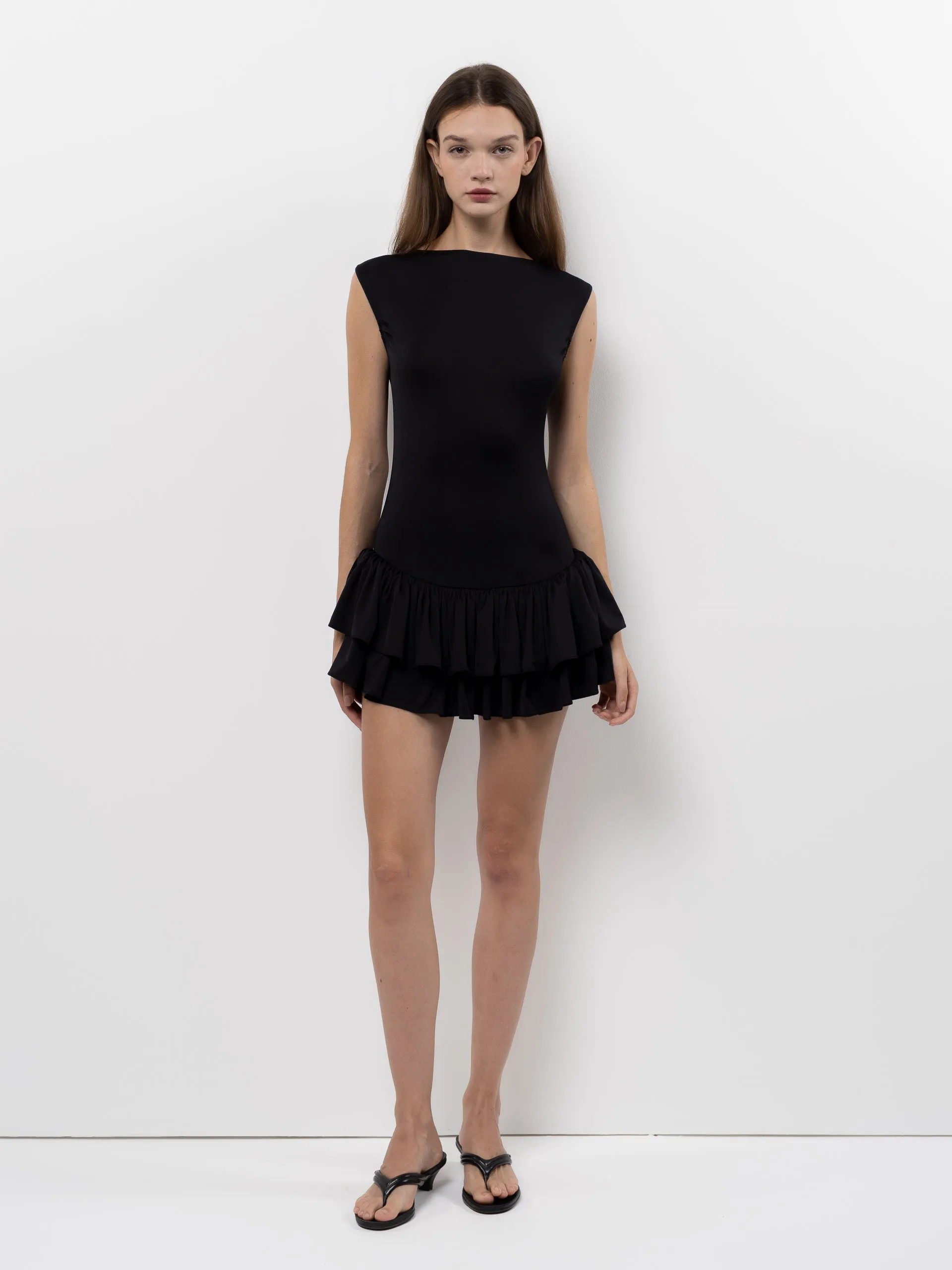 Ballerina Dress – Black sold by BELLE the label
