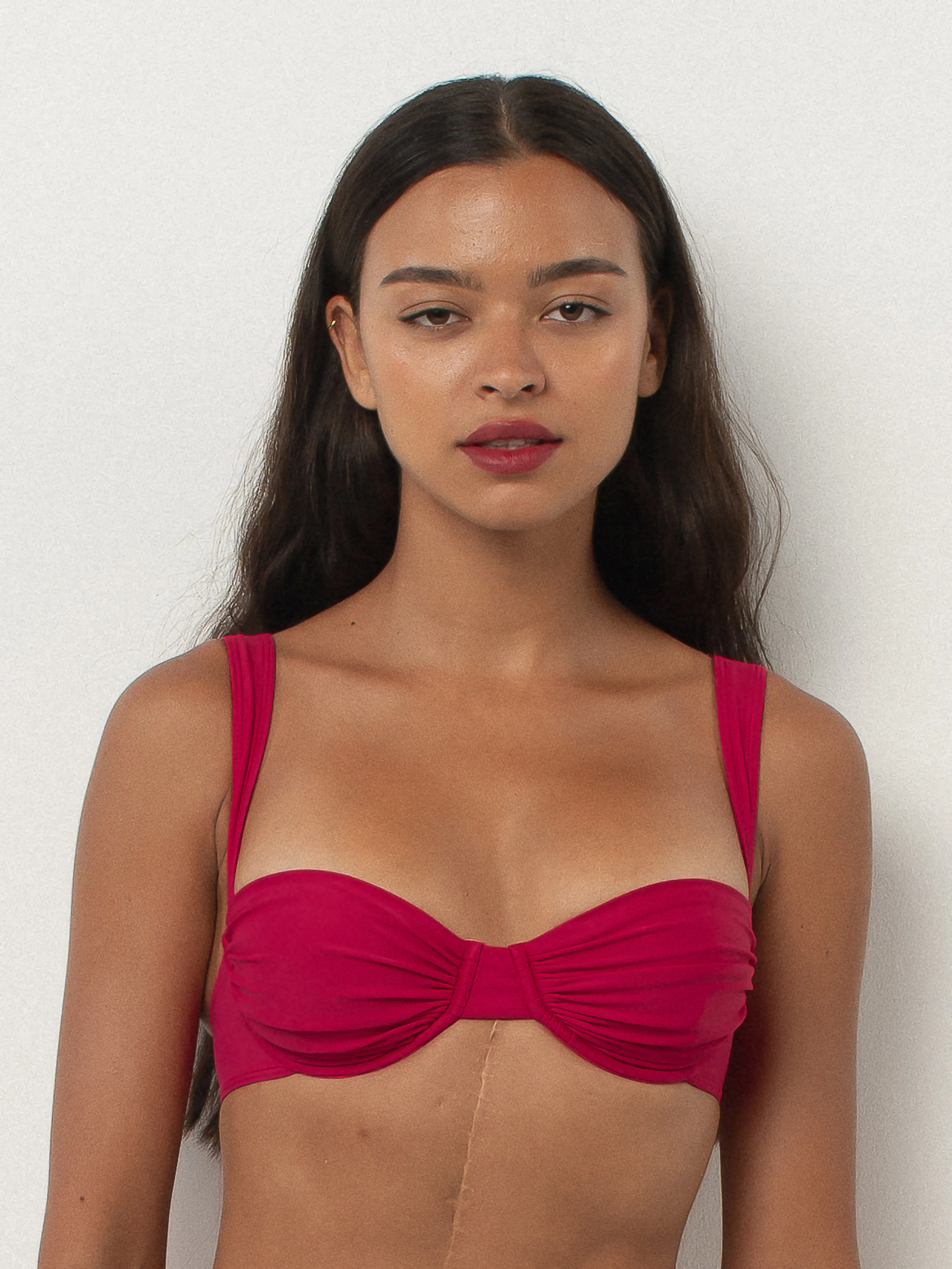 Oracle Top — Raspberry sold by BELLE the label