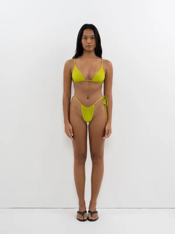 Palmera Top — Pear sold by BELLE the label