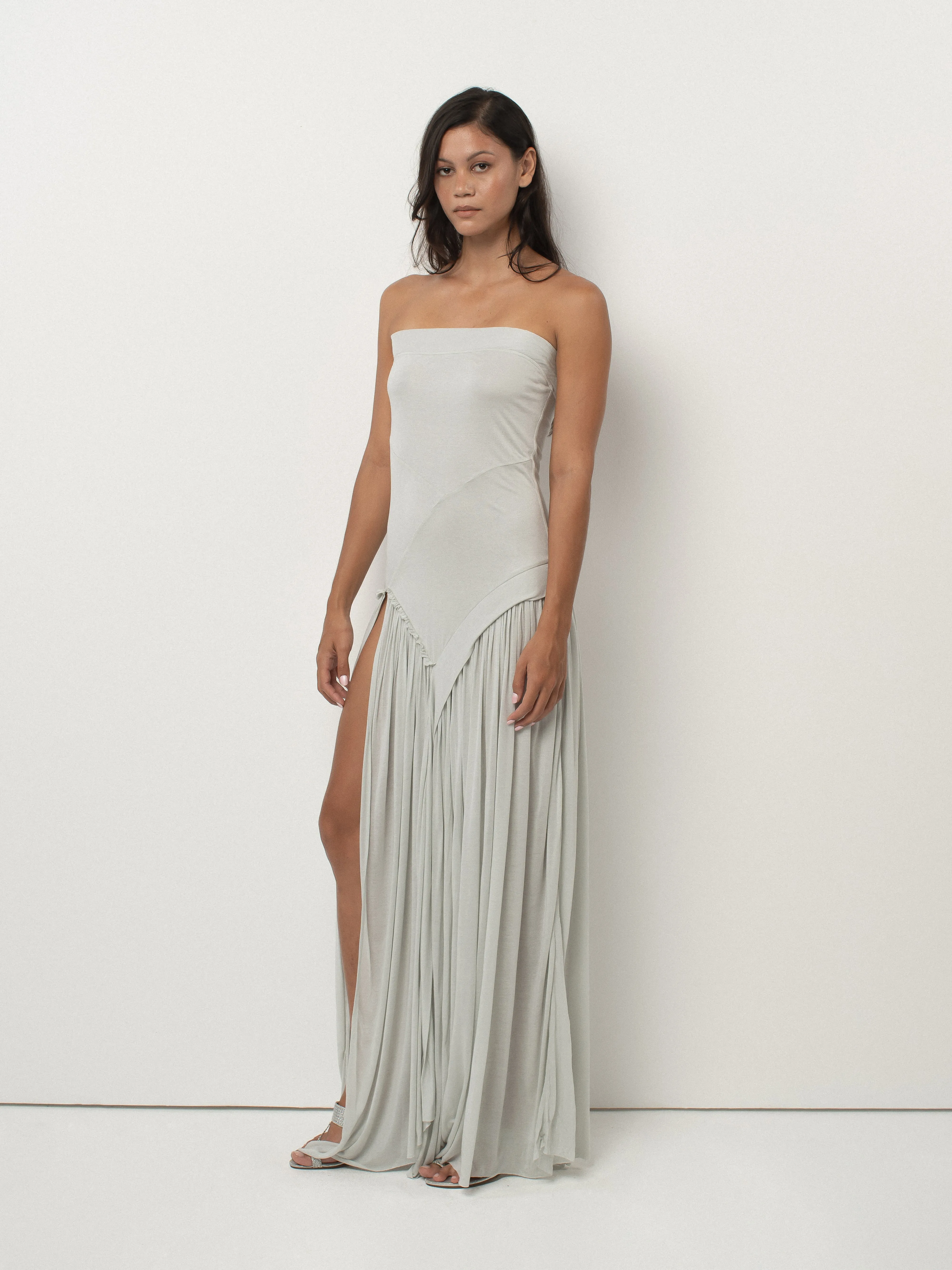 Lucile Maxi – Silver sold by BELLE the label