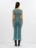 Wisteria Dress – Cerulean sold by BELLE the label