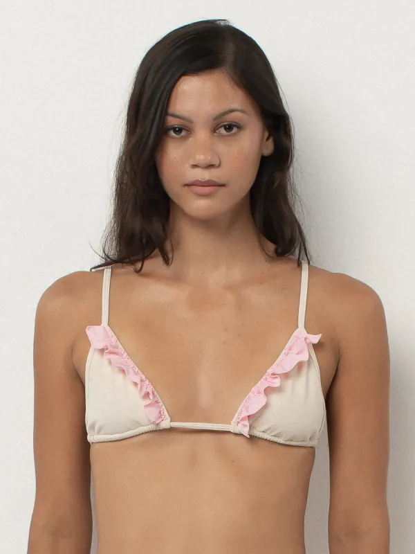 Giselle Top - Petal & Cream sold by BELLE the label