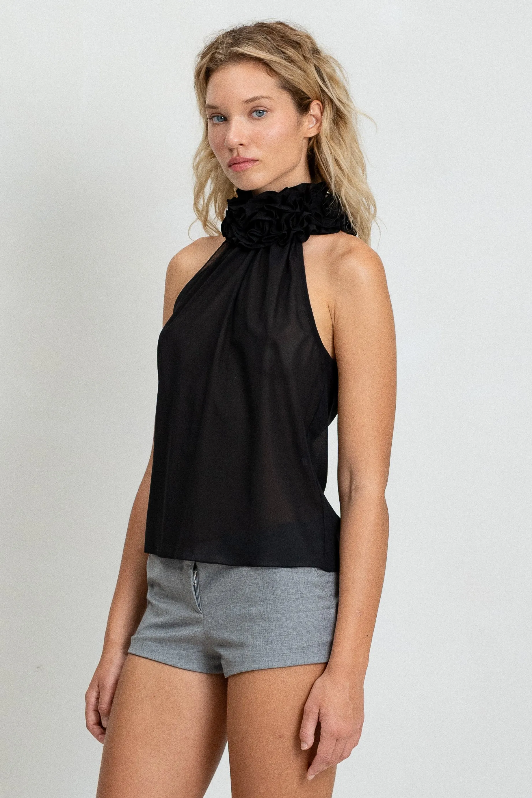 Paris Top – Black sold by BELLE the label product image thumbnail 2