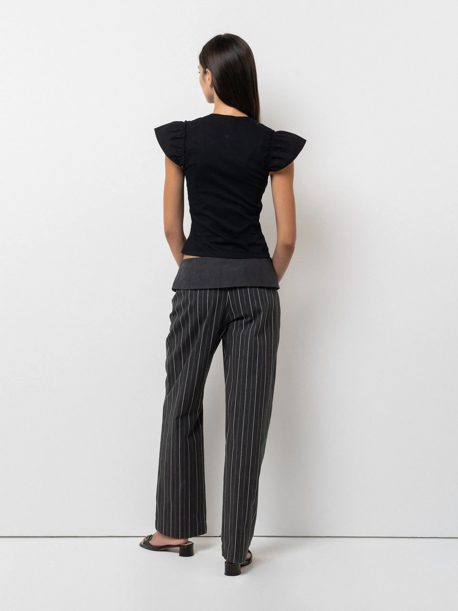 Dusk Pant - Black Stripe sold by BELLE the label product image thumbnail 3