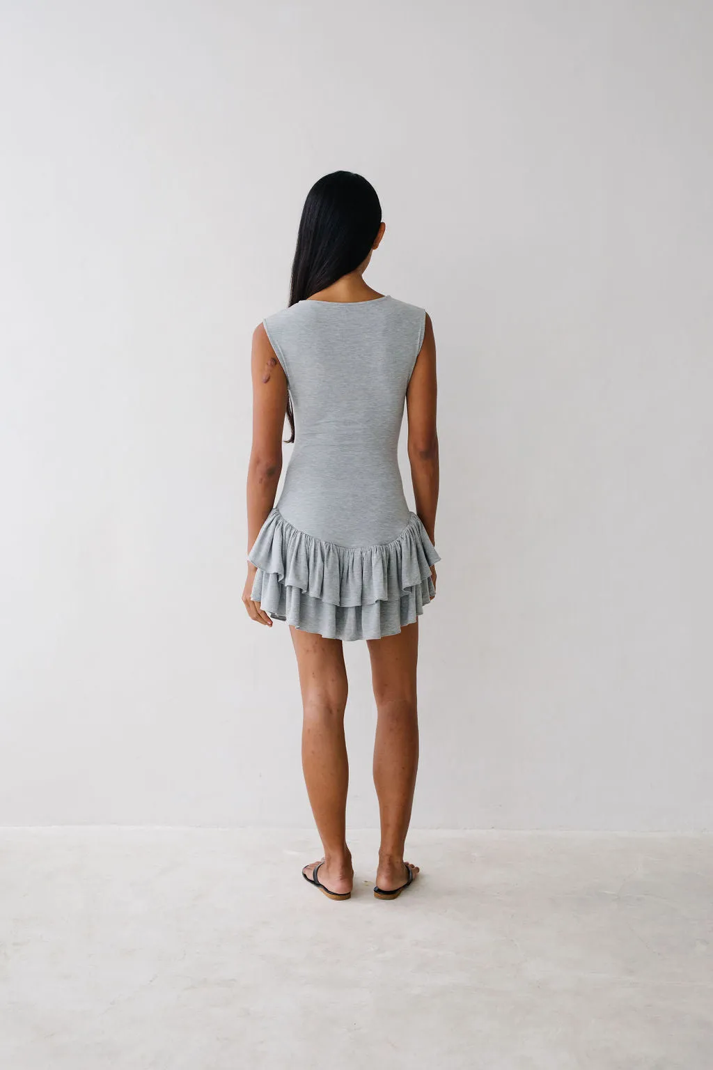 Ballerina Dress – Grey sold by BELLE the label product image thumbnail 3