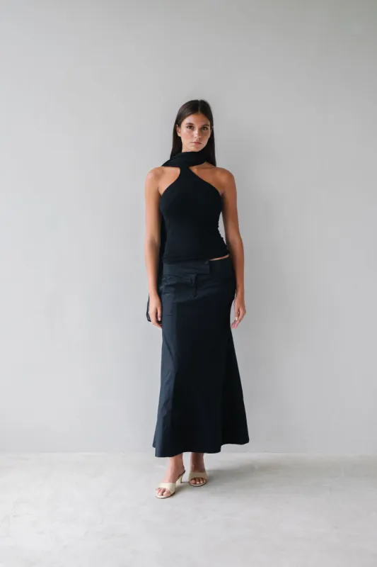 Dual Top – Black sold by BELLE the label
