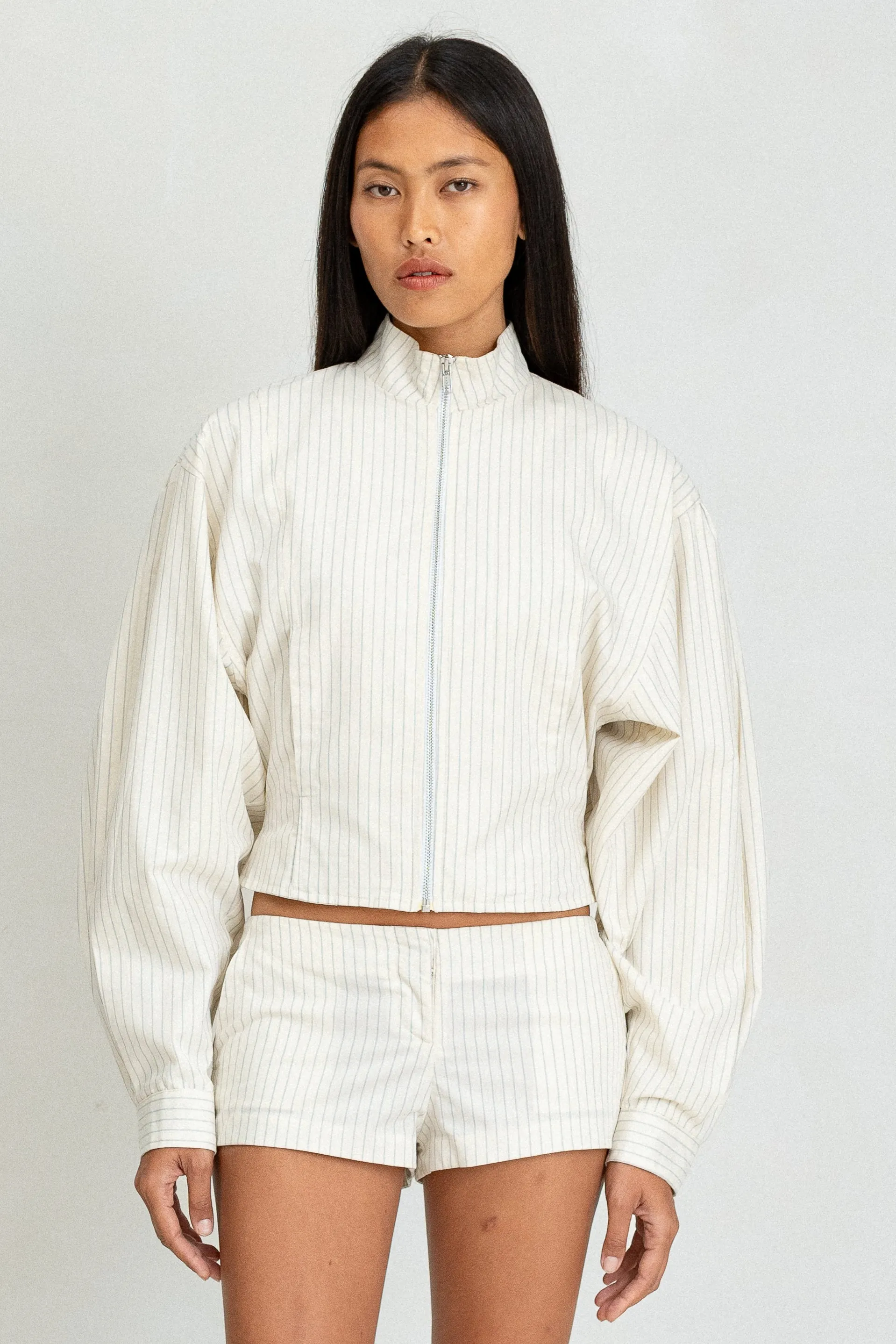 Globo II Jacket – Pinstripe sold by BELLE the label product image thumbnail 4