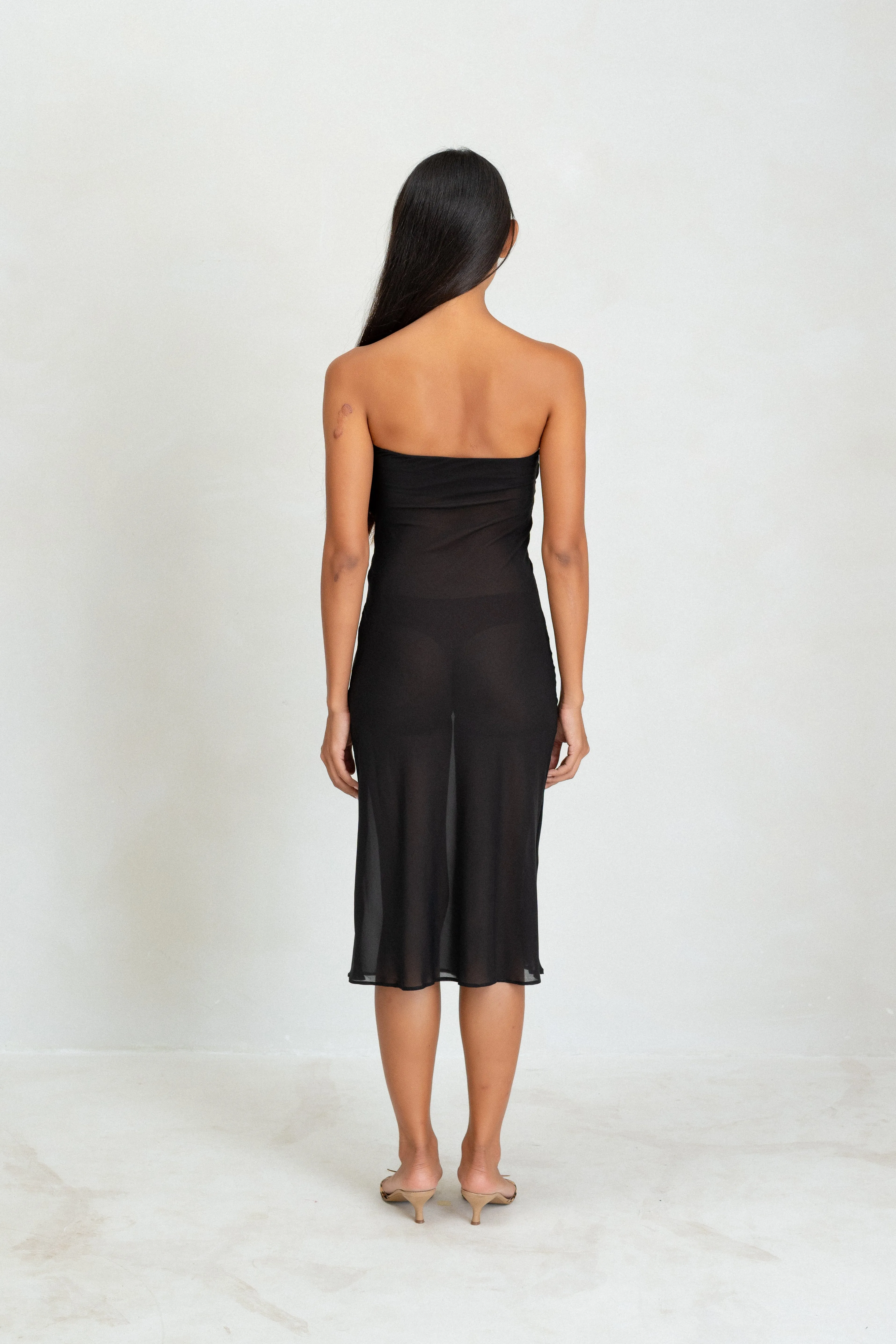 Lea Dress - Black sold by BELLE the label product image thumbnail 3