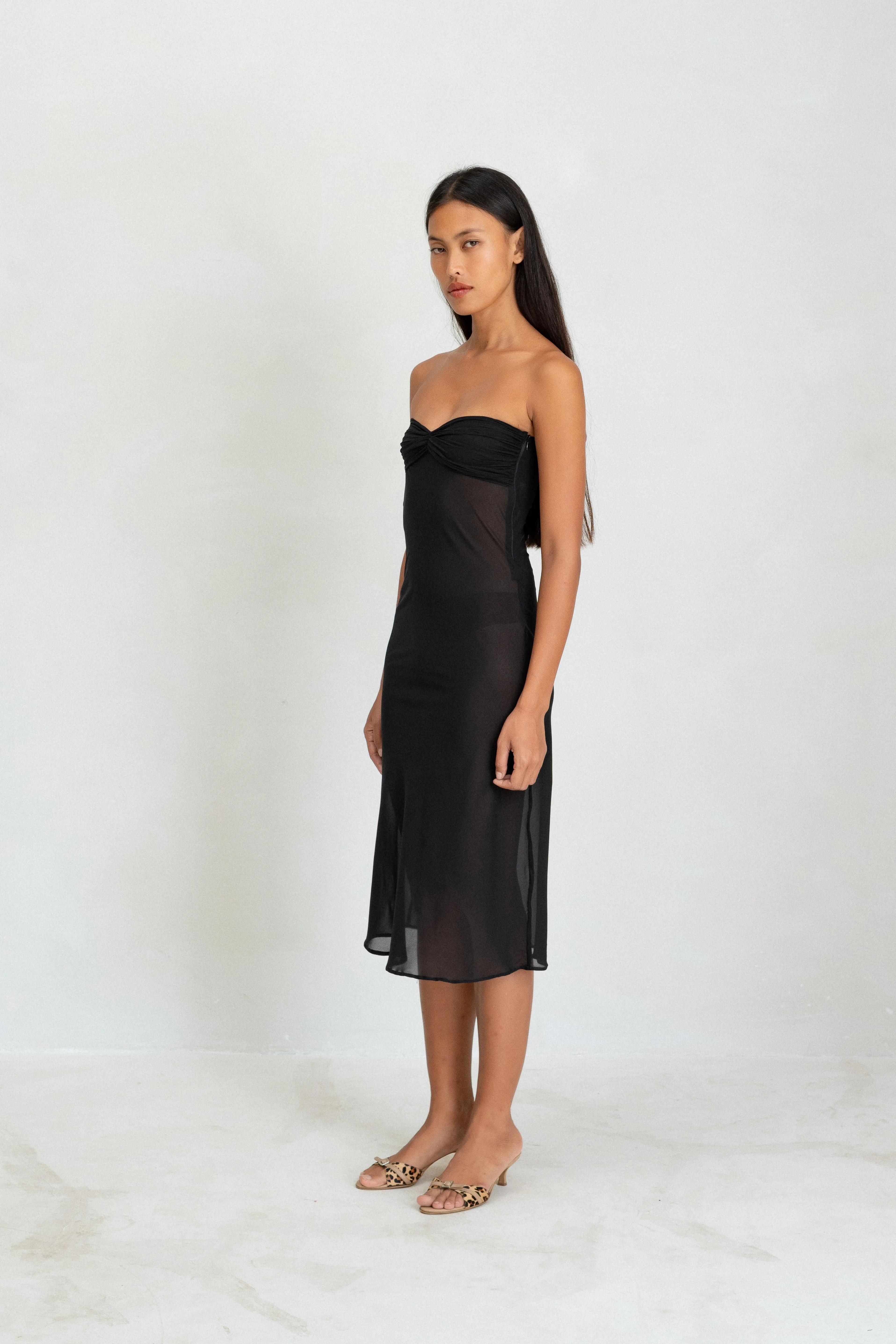 Lea Dress - Black sold by BELLE the label product image thumbnail 2