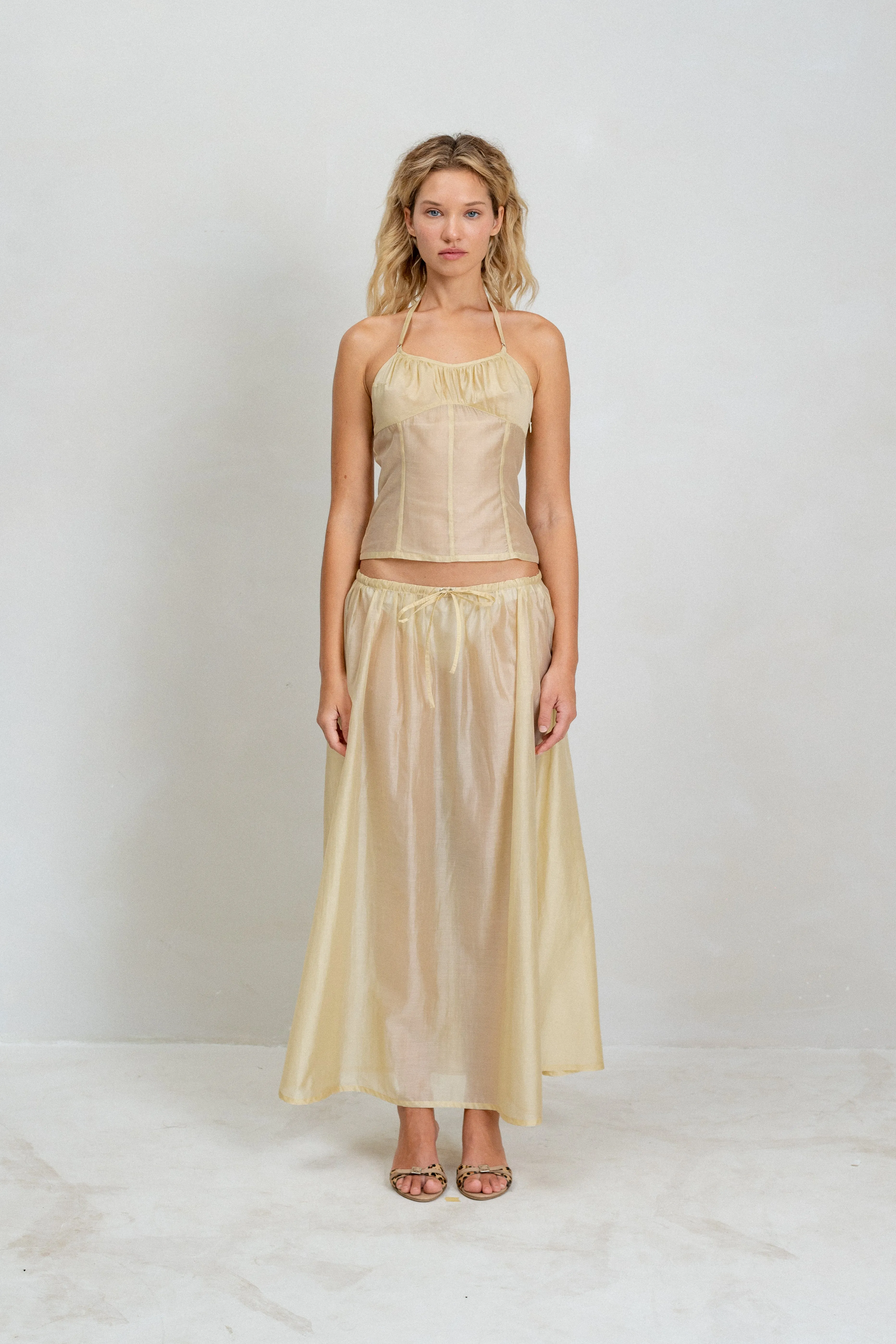 Flore Top - Honey sold by BELLE the label