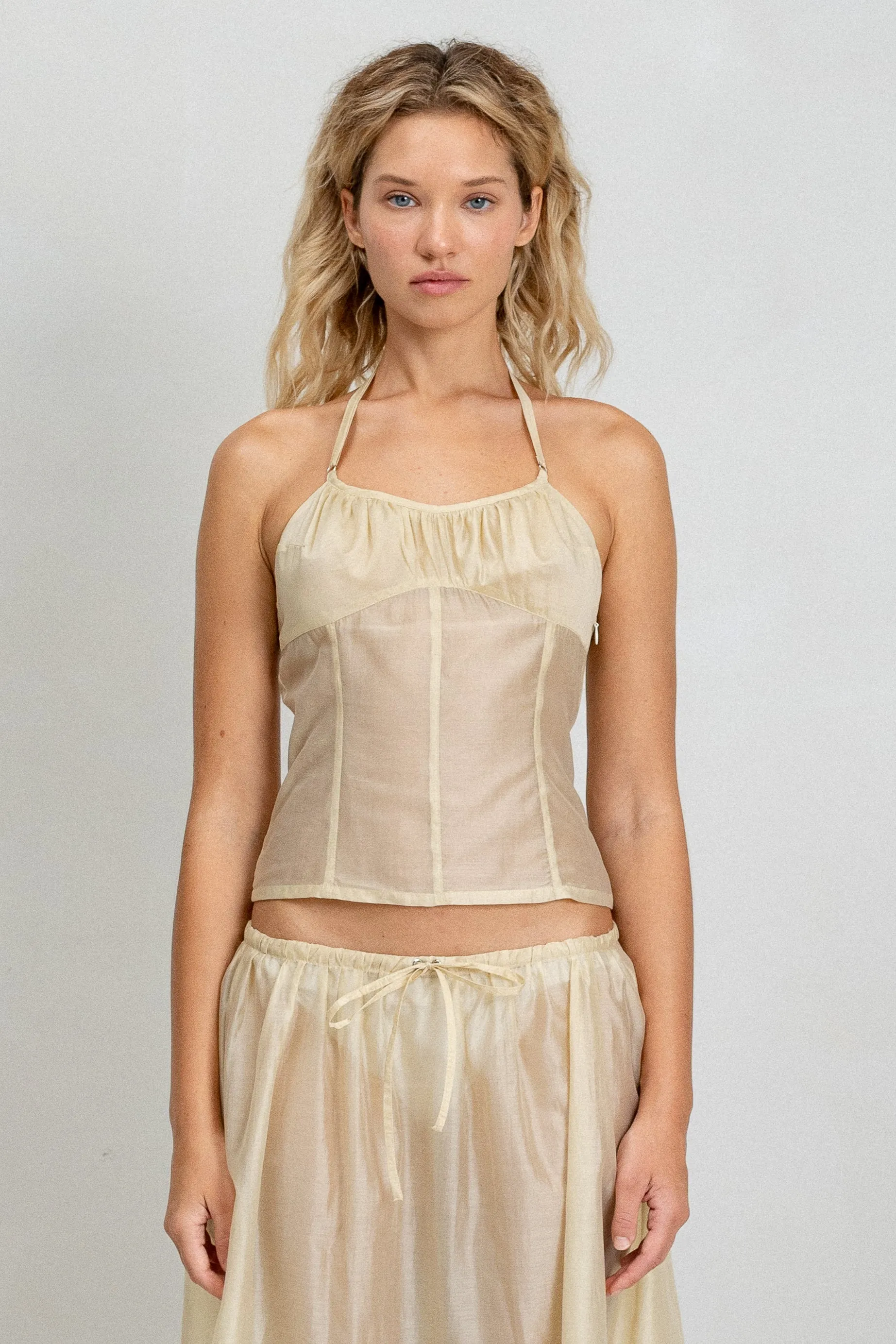 Flore Top - Honey sold by BELLE the label product image thumbnail 4
