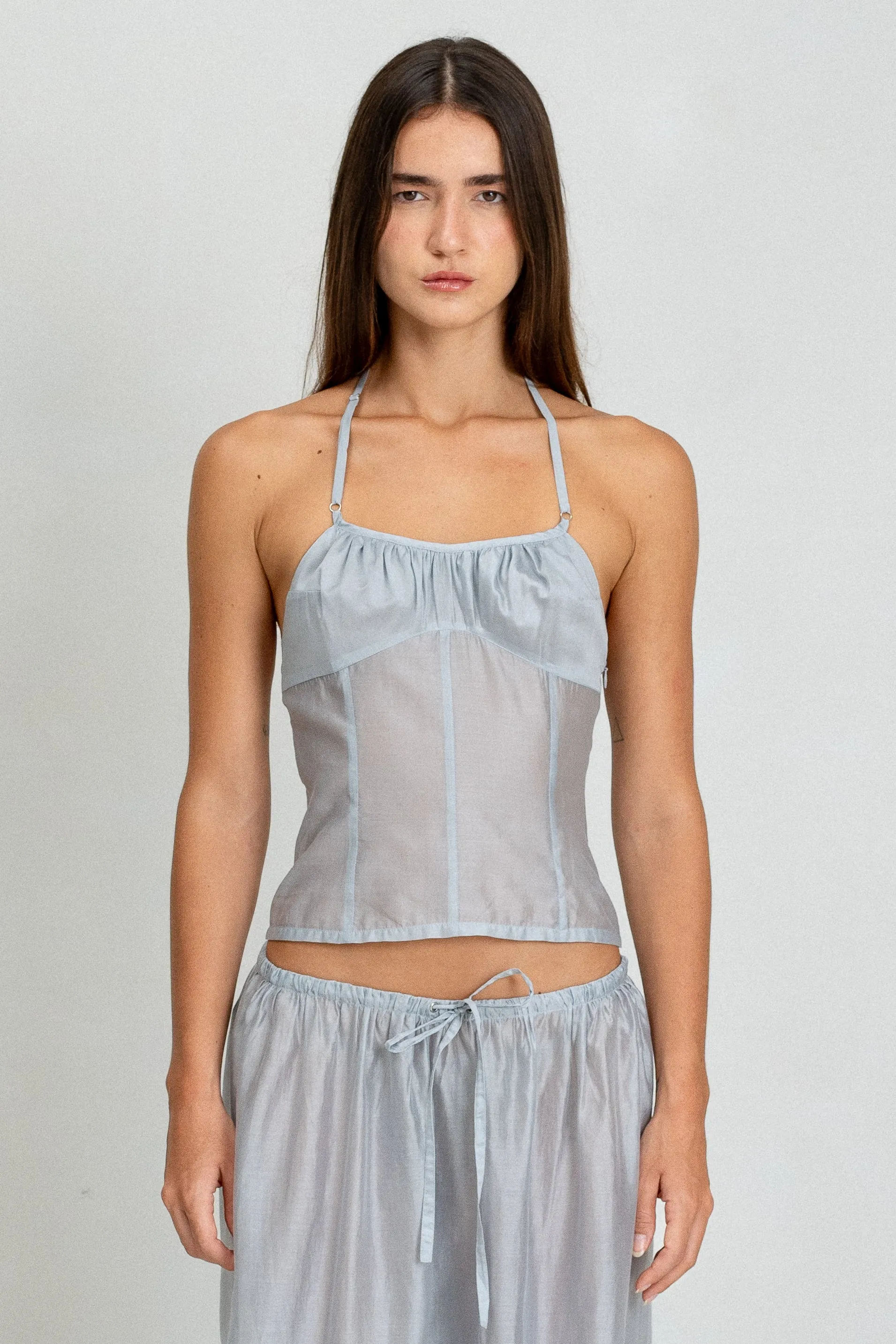 Flore Top - Mist sold by BELLE the label product image thumbnail 4