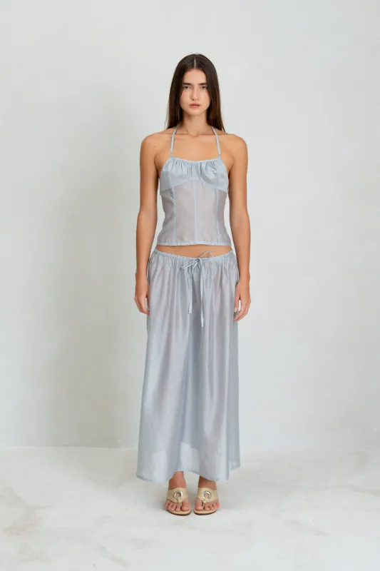 Flore Top - Mist sold by BELLE the label