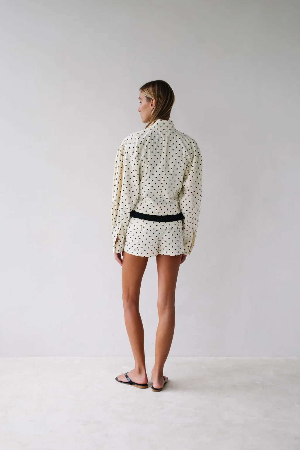 Finch Short - White Polka sold by BELLE the label product image thumbnail 3