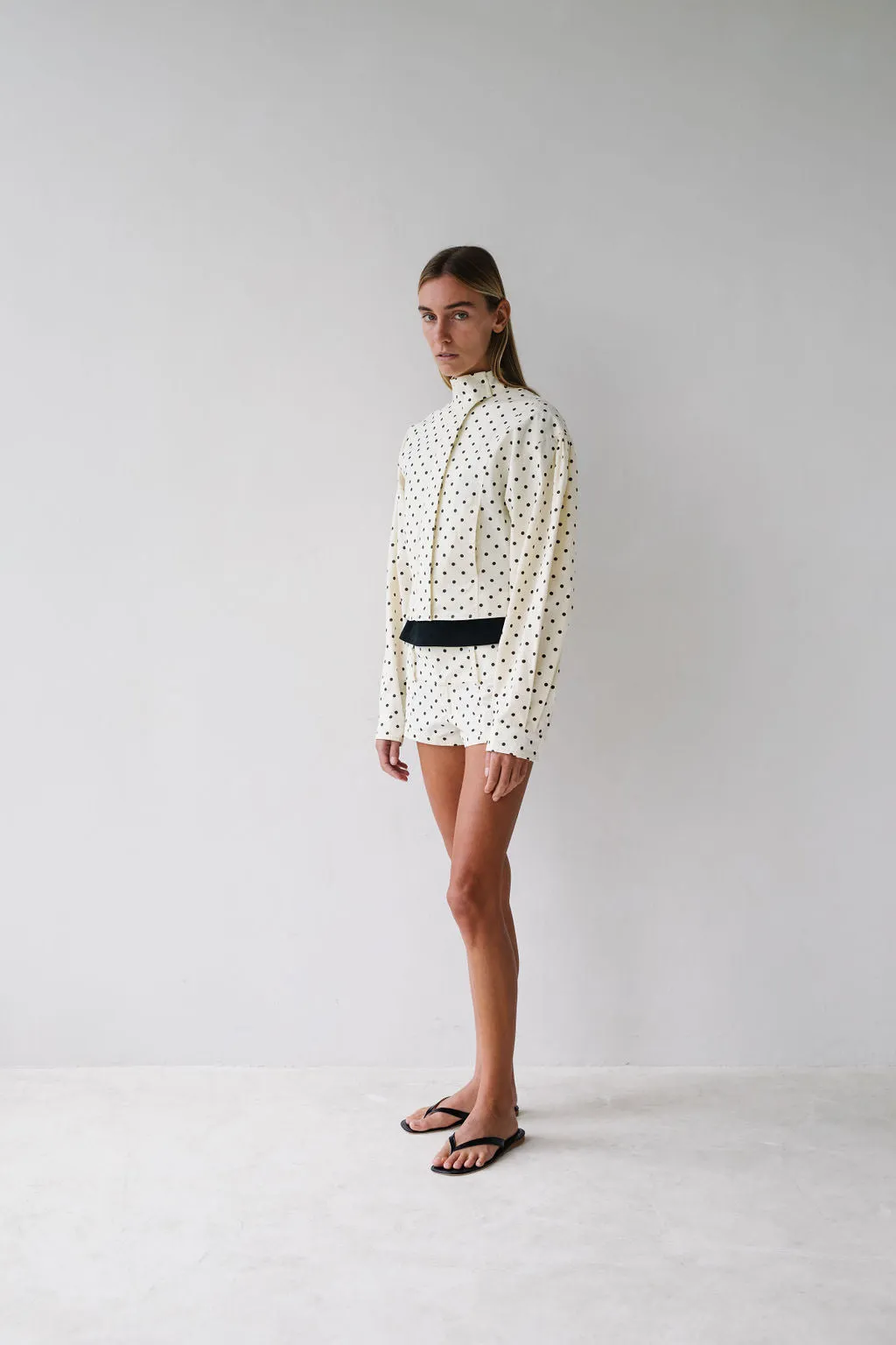 Finch Short - White Polka sold by BELLE the label product image thumbnail 2