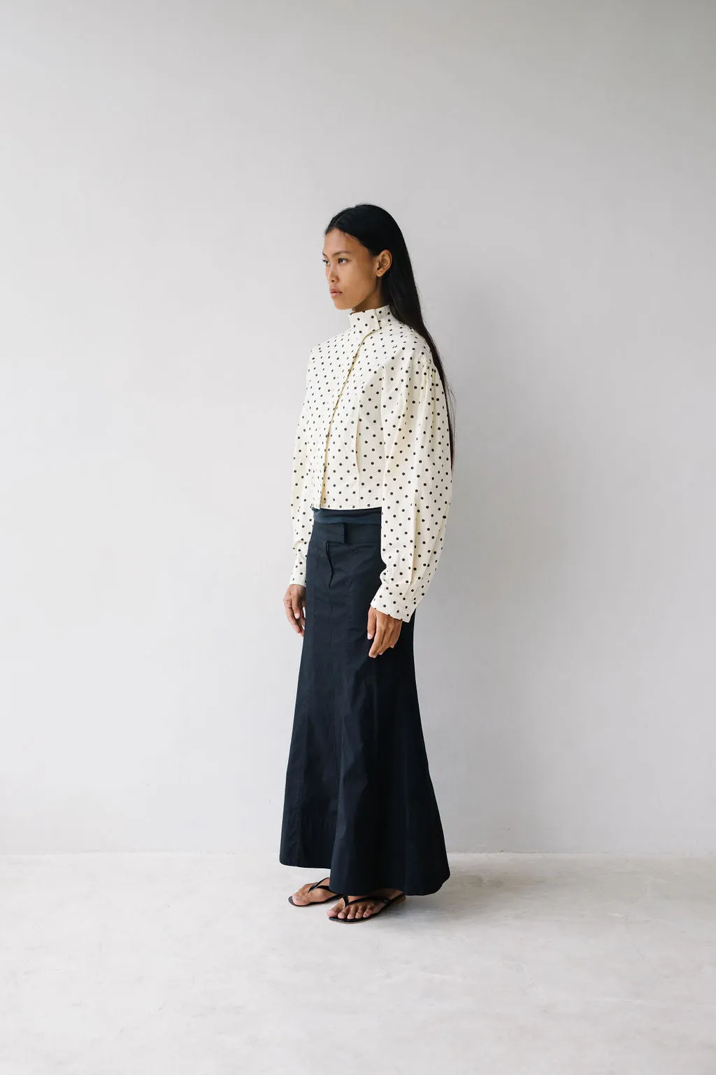 Globo Jacket – White Polka sold by BELLE the label product image thumbnail 2