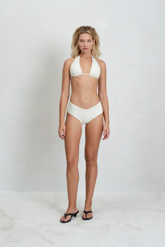 Maris Top – Cream Rib sold by BELLE the label