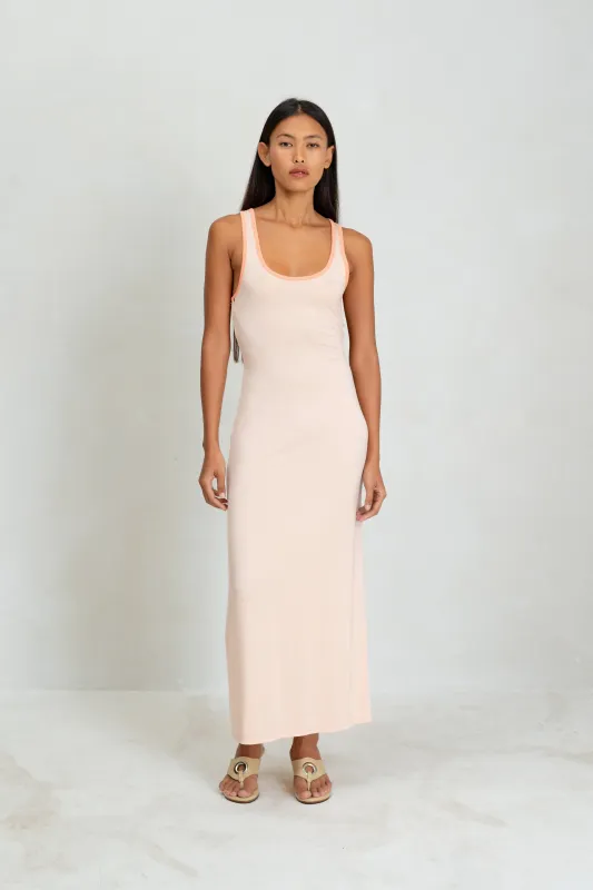 Rhys Dress - Blush sold by BELLE the label