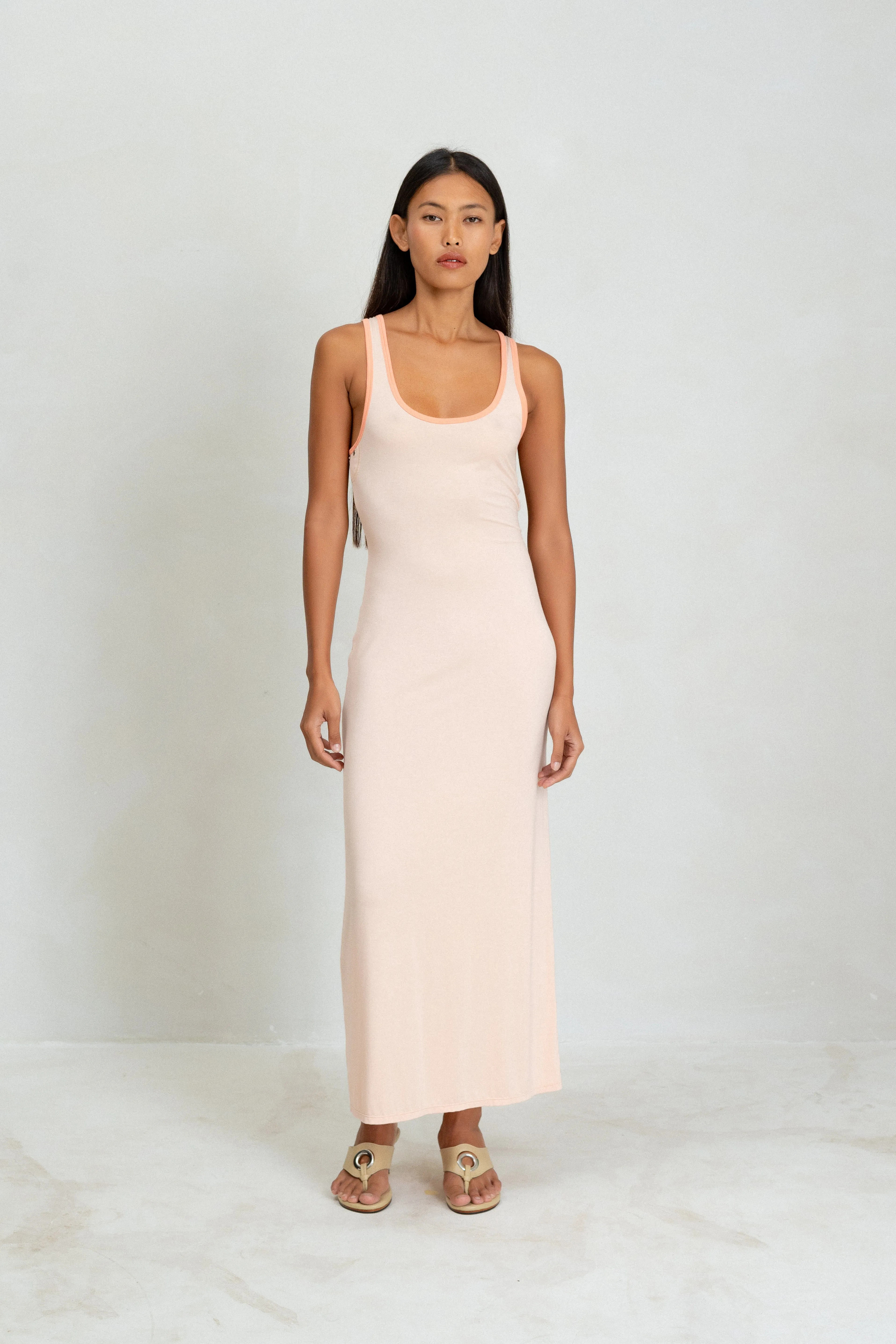 Rhys Dress - Blush sold by BELLE the label