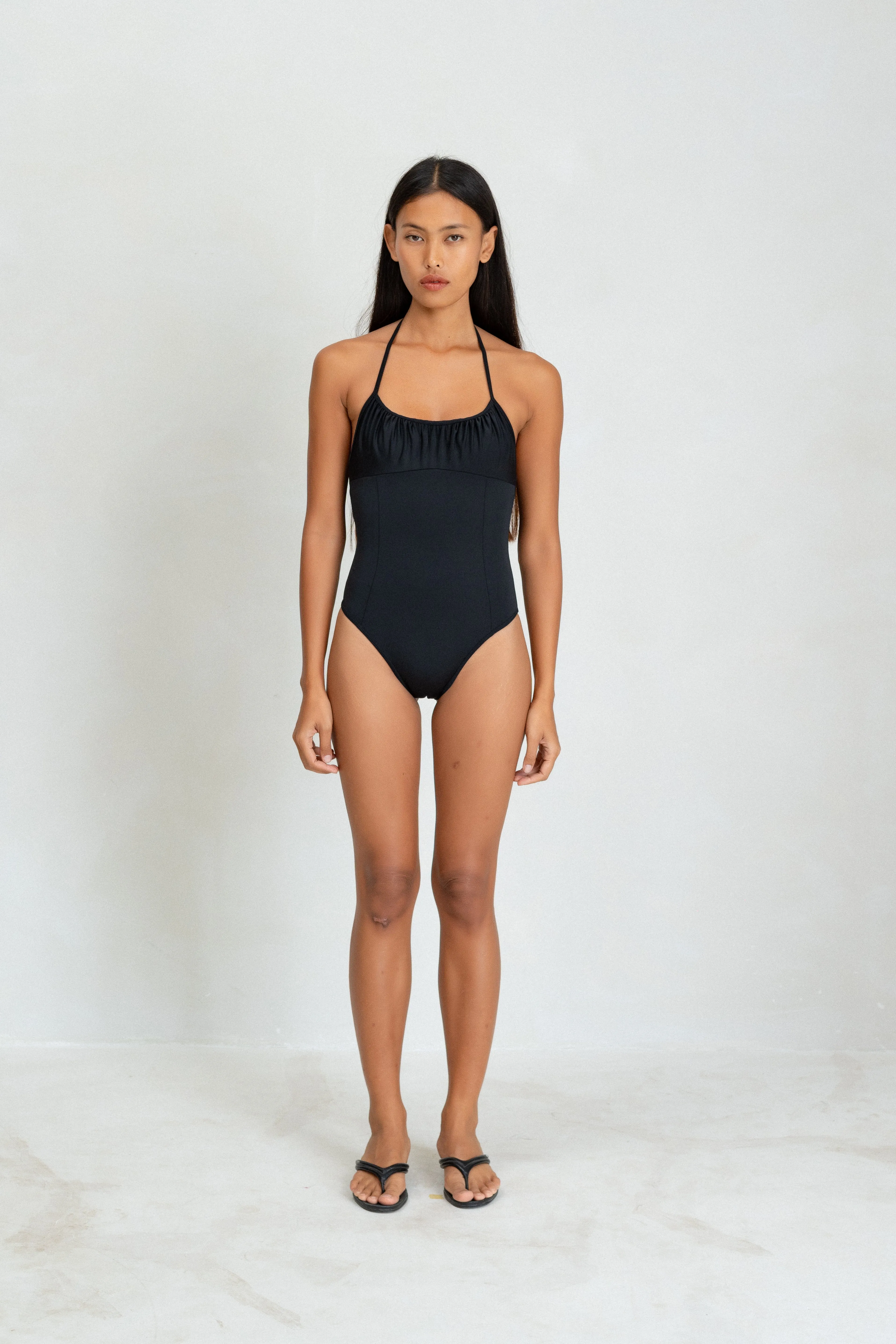 Calla One Piece - Black sold by BELLE the label