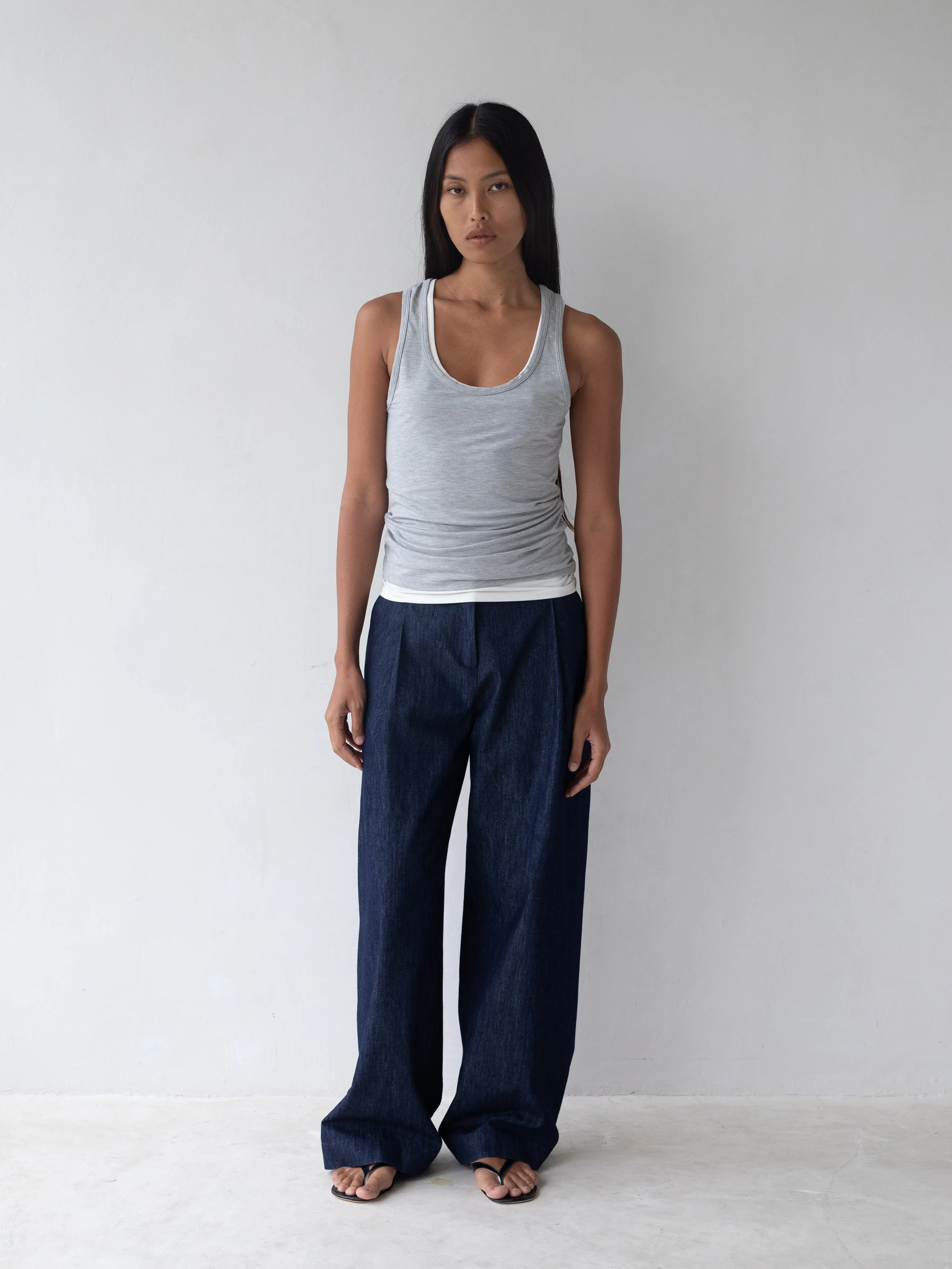 Bolinas Pant - Indigo sold by BELLE the label
