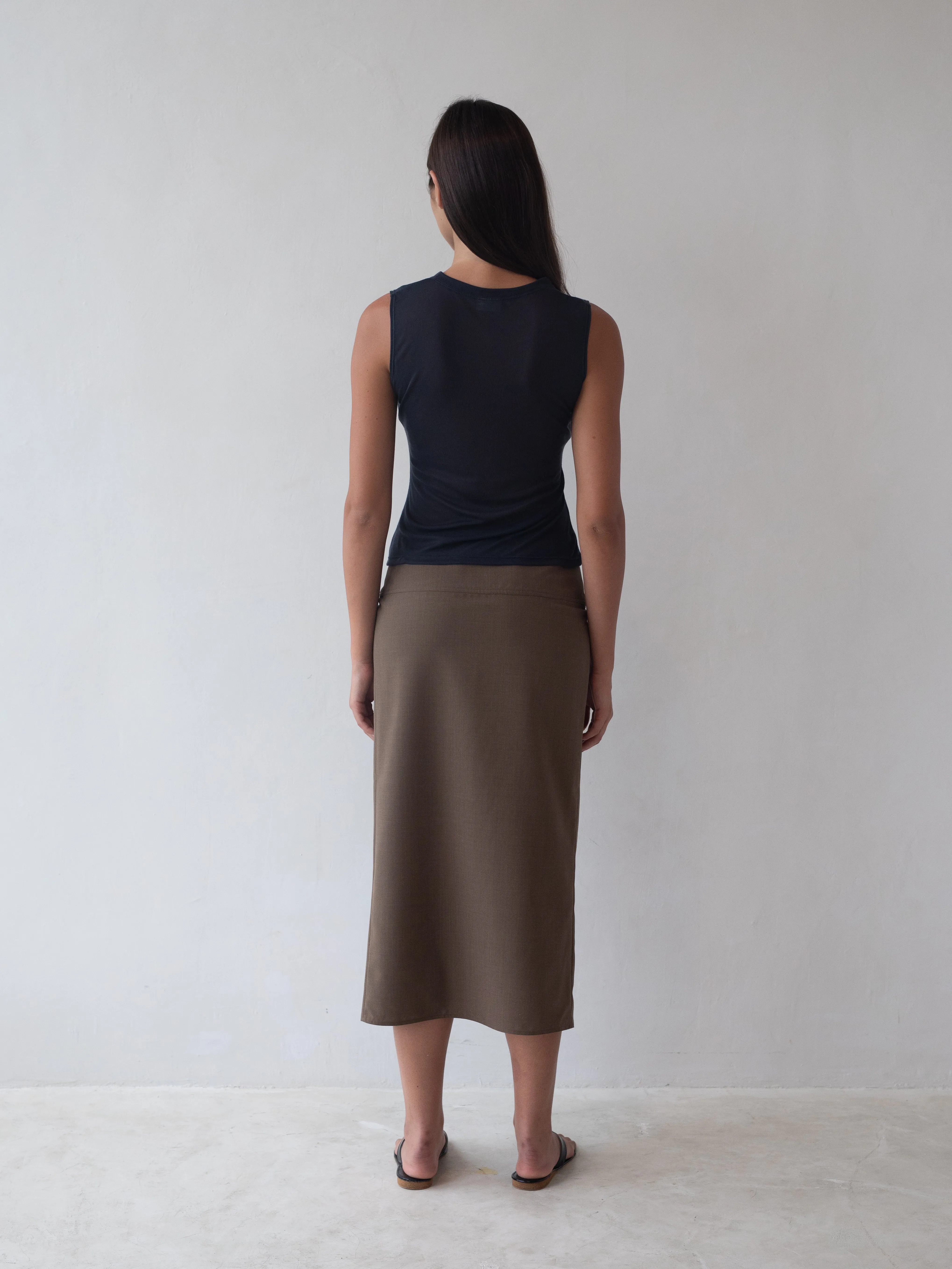 Morning Top - Navy sold by BELLE the label product image thumbnail 3