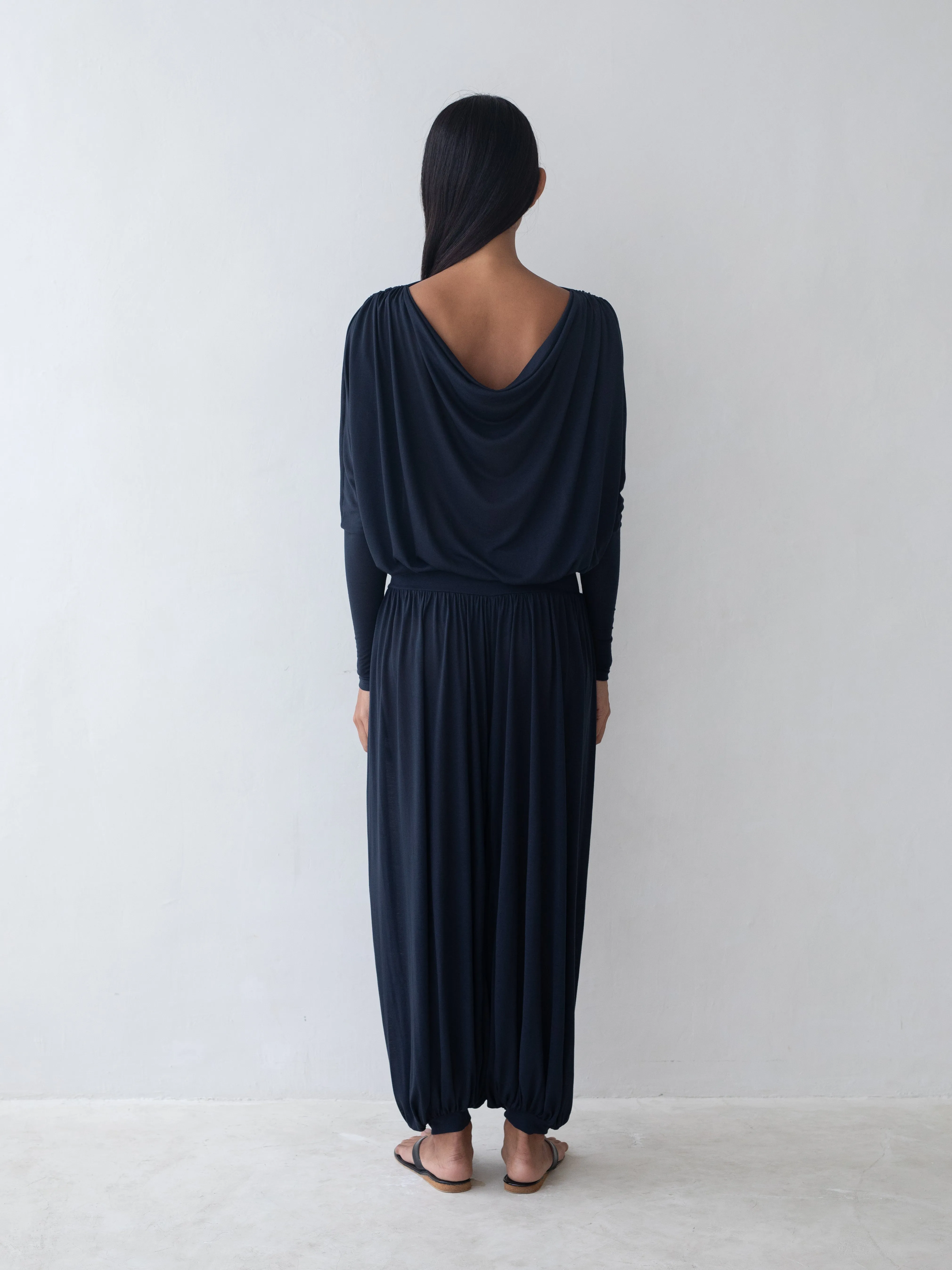 Cypress Pant - Navy sold by BELLE the label product image thumbnail 3