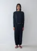 Cypress Pant - Navy sold by BELLE the label