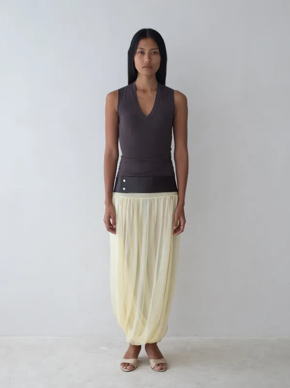 Meadow Maxi Skirt - Honey sold by BELLE the label