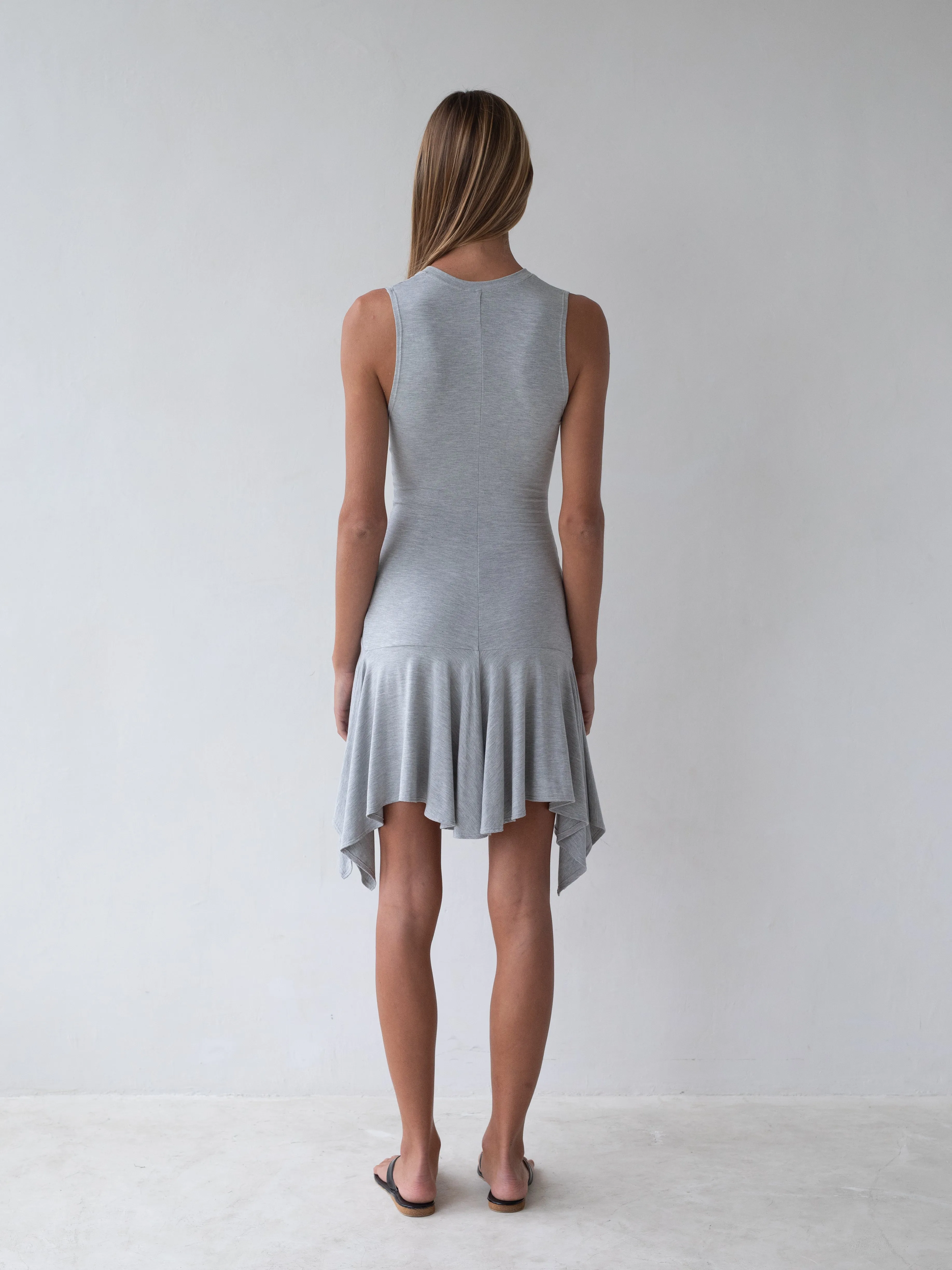 Park Dress - Grey sold by BELLE the label product image thumbnail 3